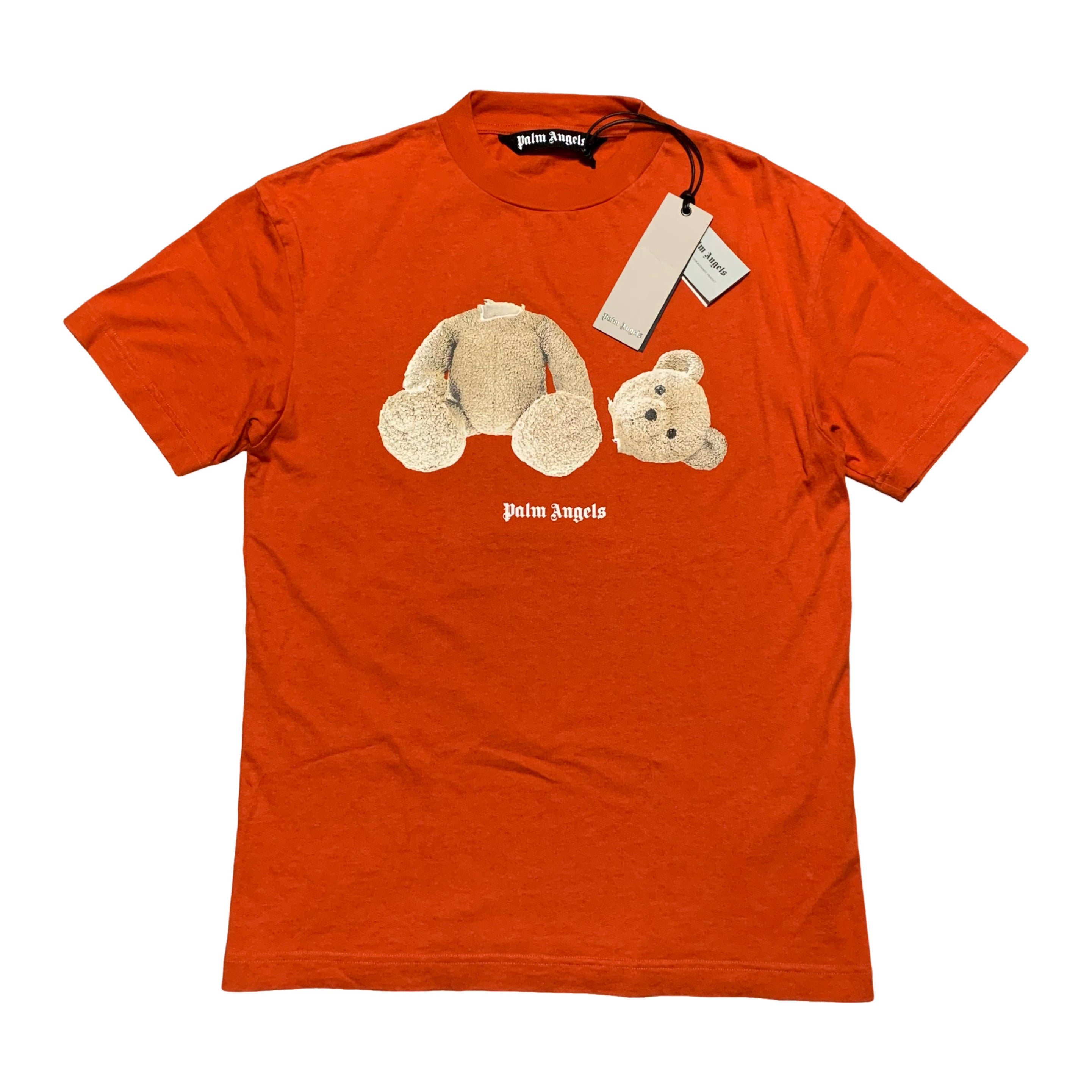 Palm Angels Small Classic Bear Orange Tee