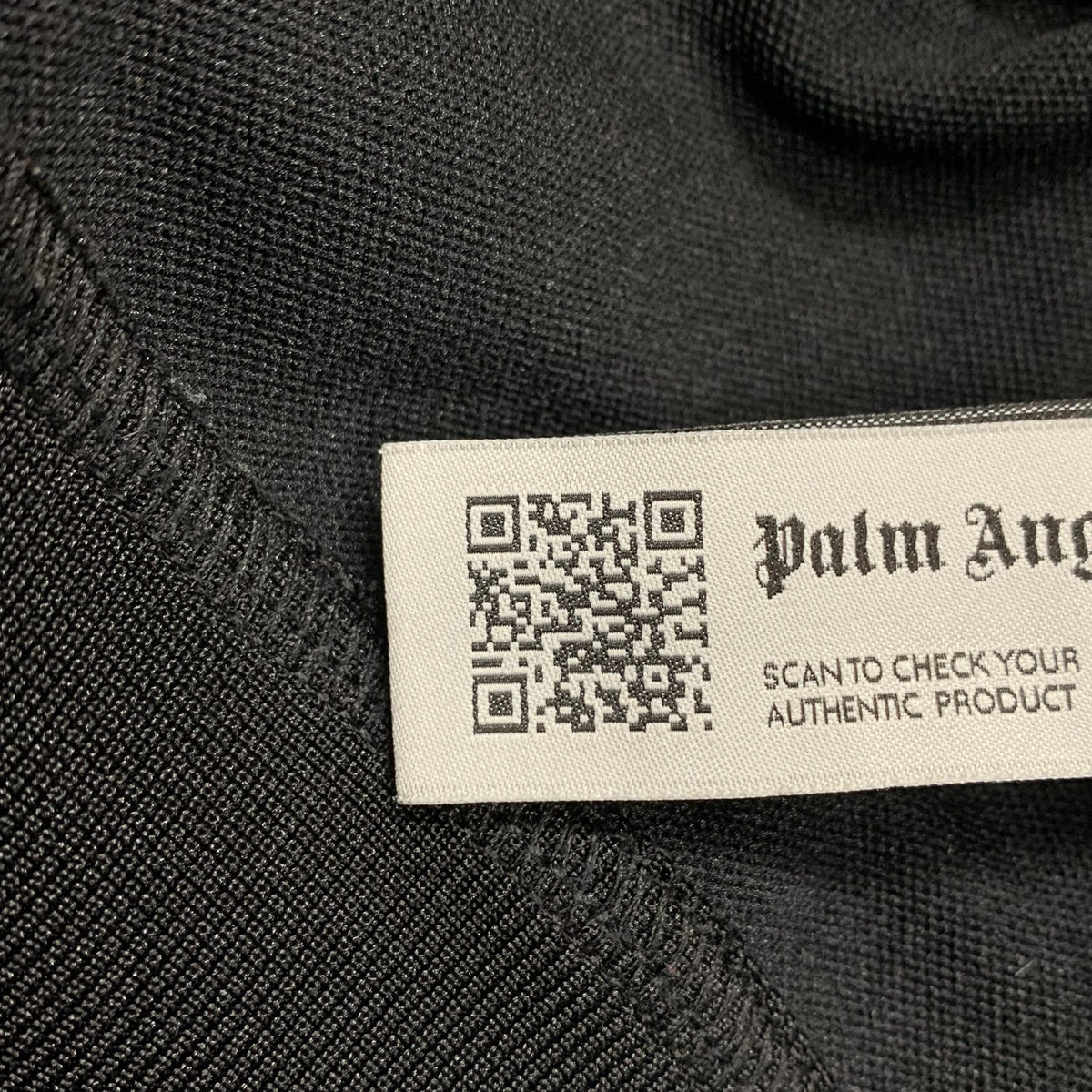 Palm Angels XL Jacket Black Rainbow Stripe Classic Track Top Jacket