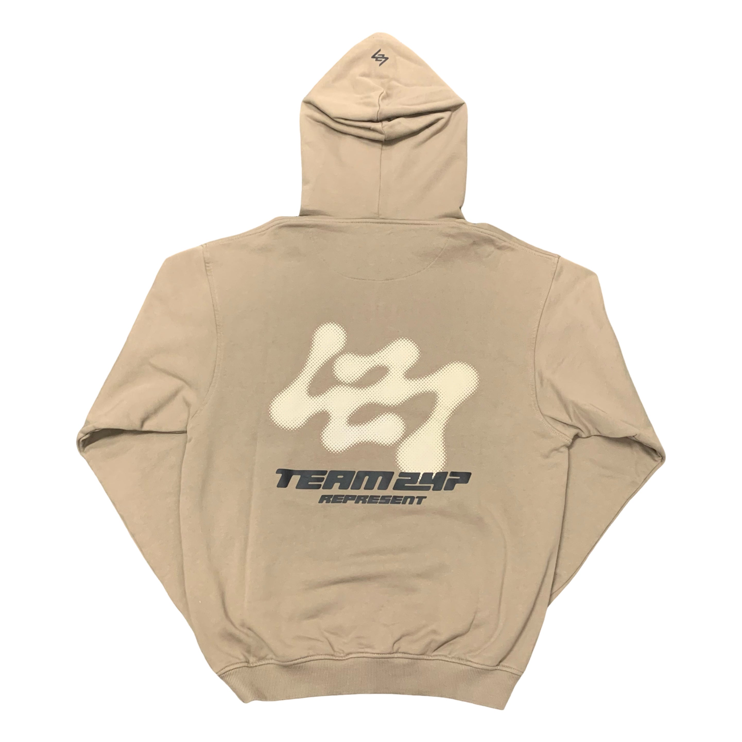 Represent Small Hoodie 247 Future Terrains Oversized Umber Hoodie