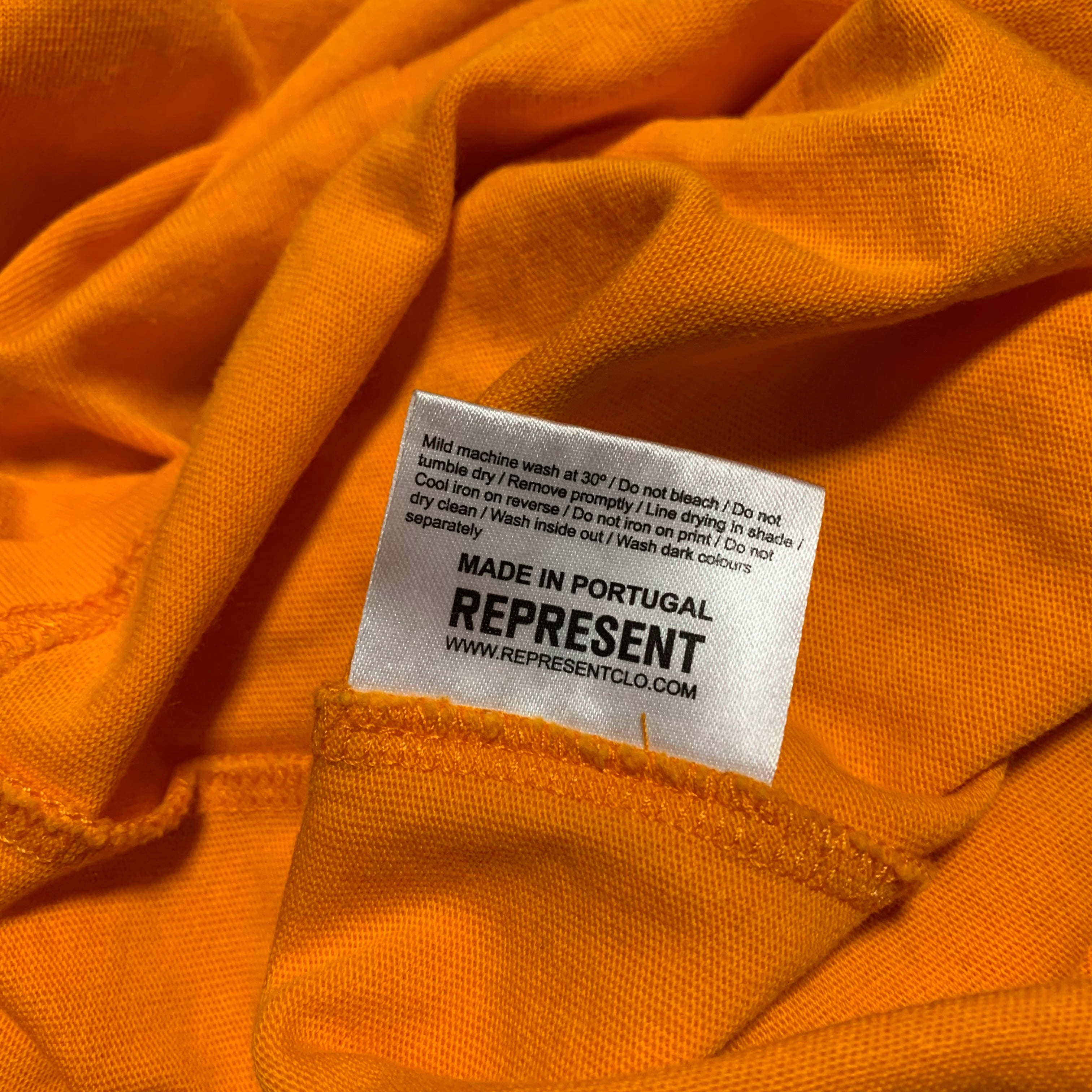 Represent Small Owners Club Orange Tee