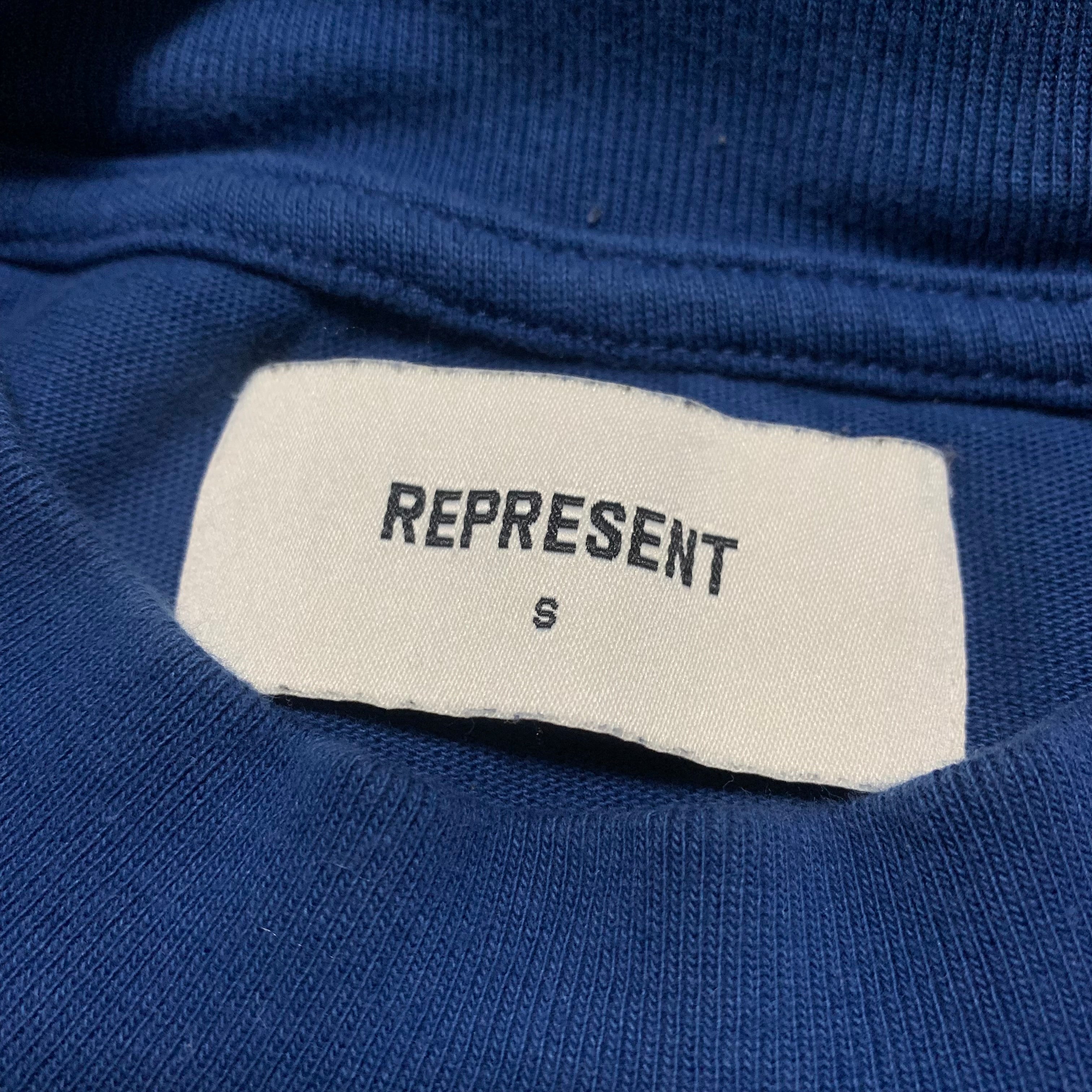 Represent Small Blanks Cobalt Blue Tee