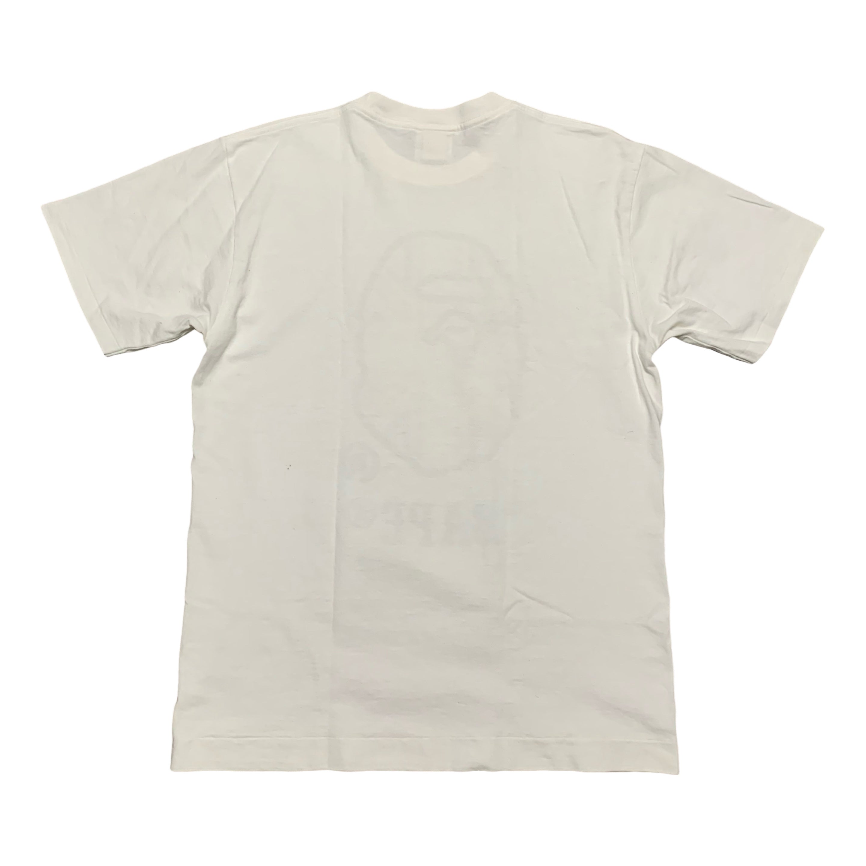 Bape Medium White Tee A Bathing Ape London Store Exclusive