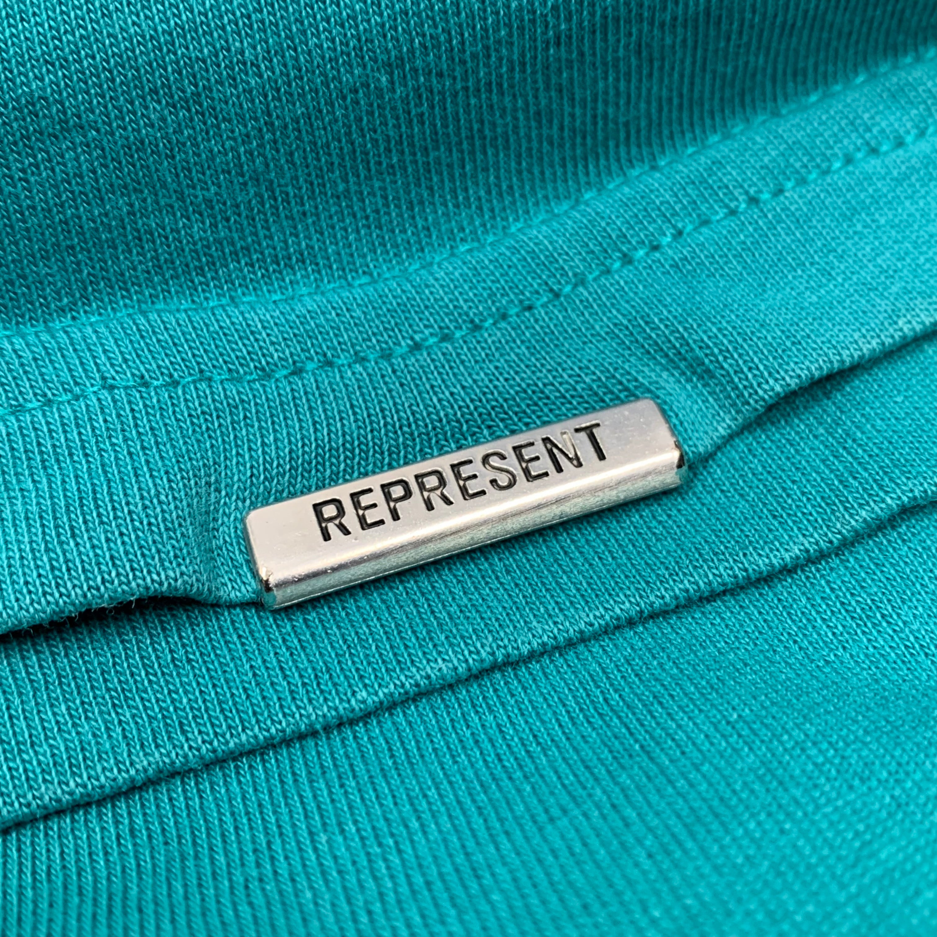 Represent Medium Tee Owners Club Teal T-Shirt