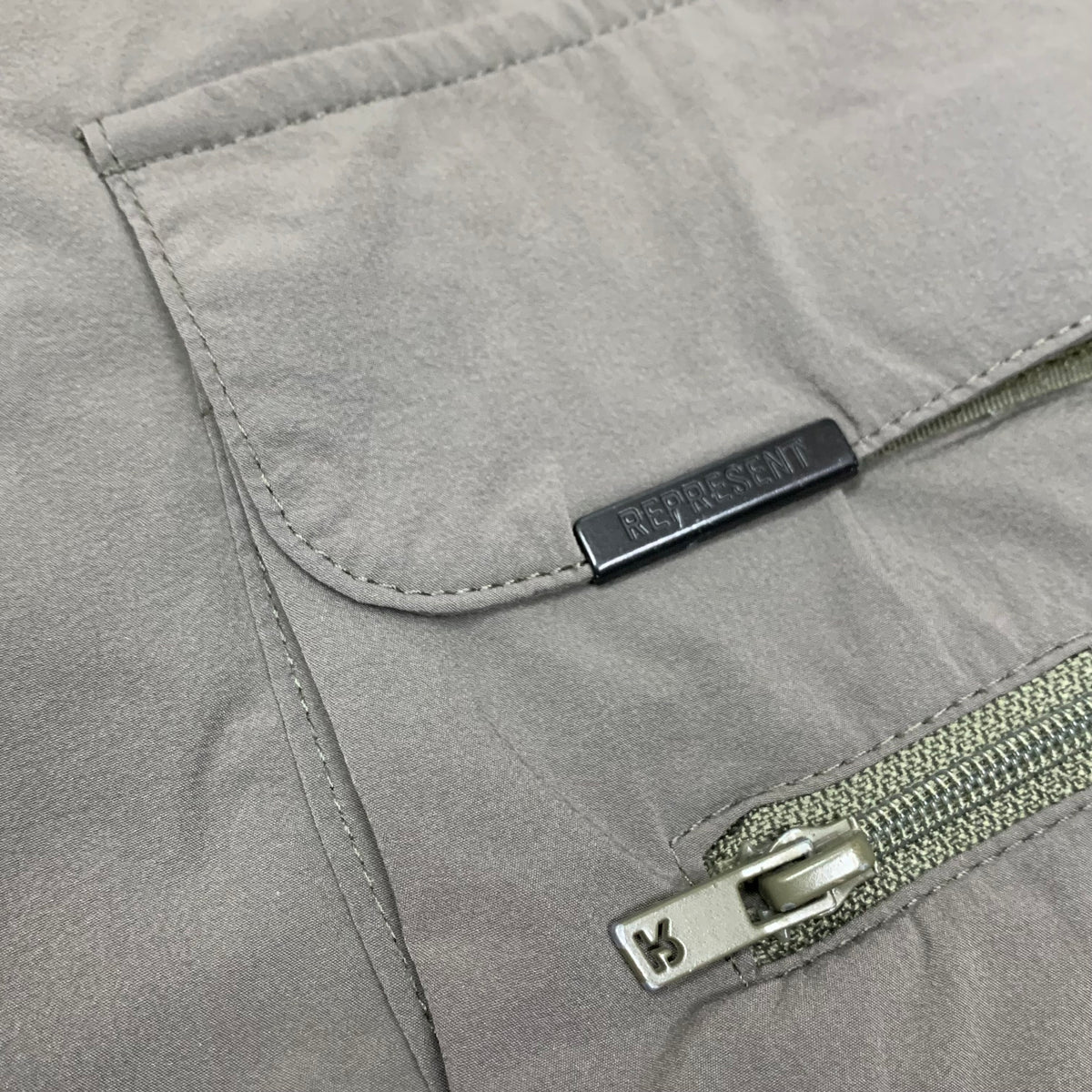 Represent Medium Shorts 247 Khaki Green Track Pant Bottoms
