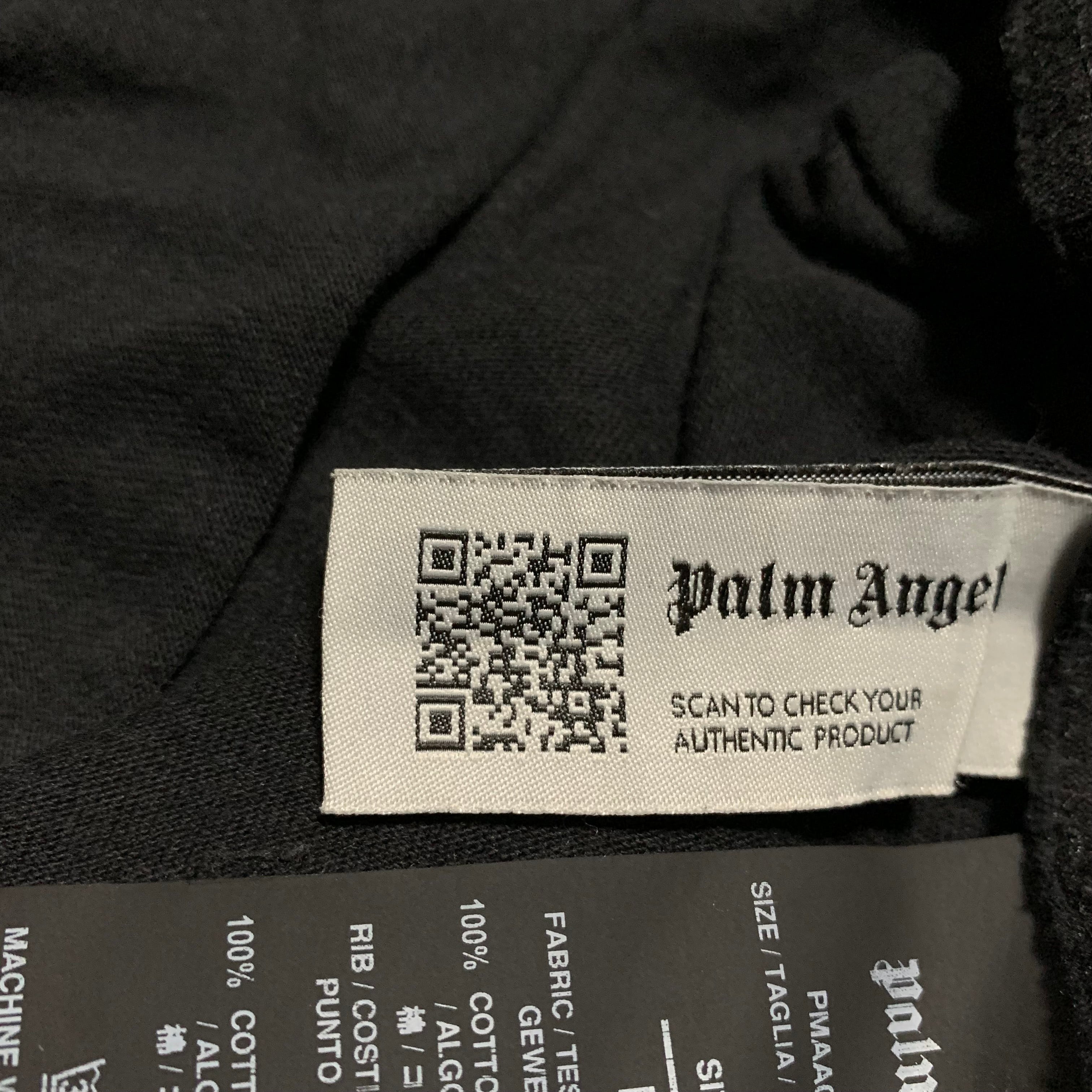 Palm Angels Medium Classic Bear Black Tee