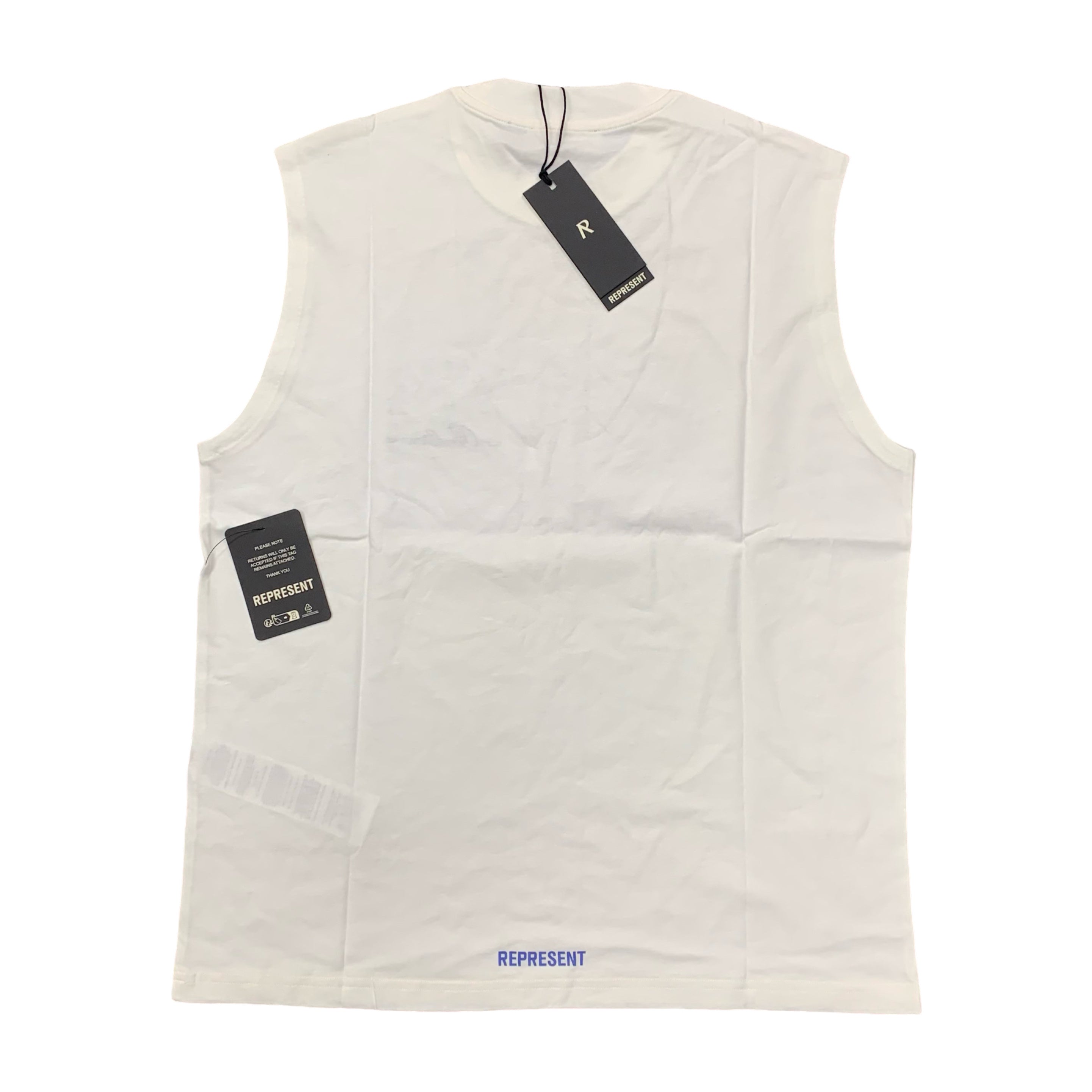 Represent Small Tank Competition Department Tank Flat White Top