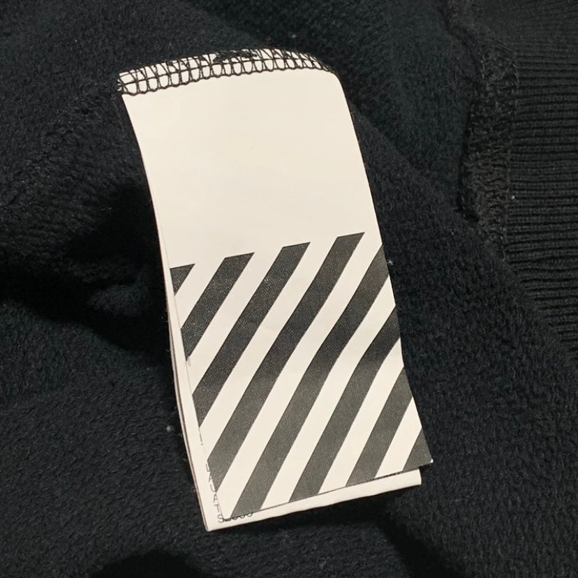 Off White XXS Mariana Silva Painting Black Sweatshirt Crewneck Virgil Abloh