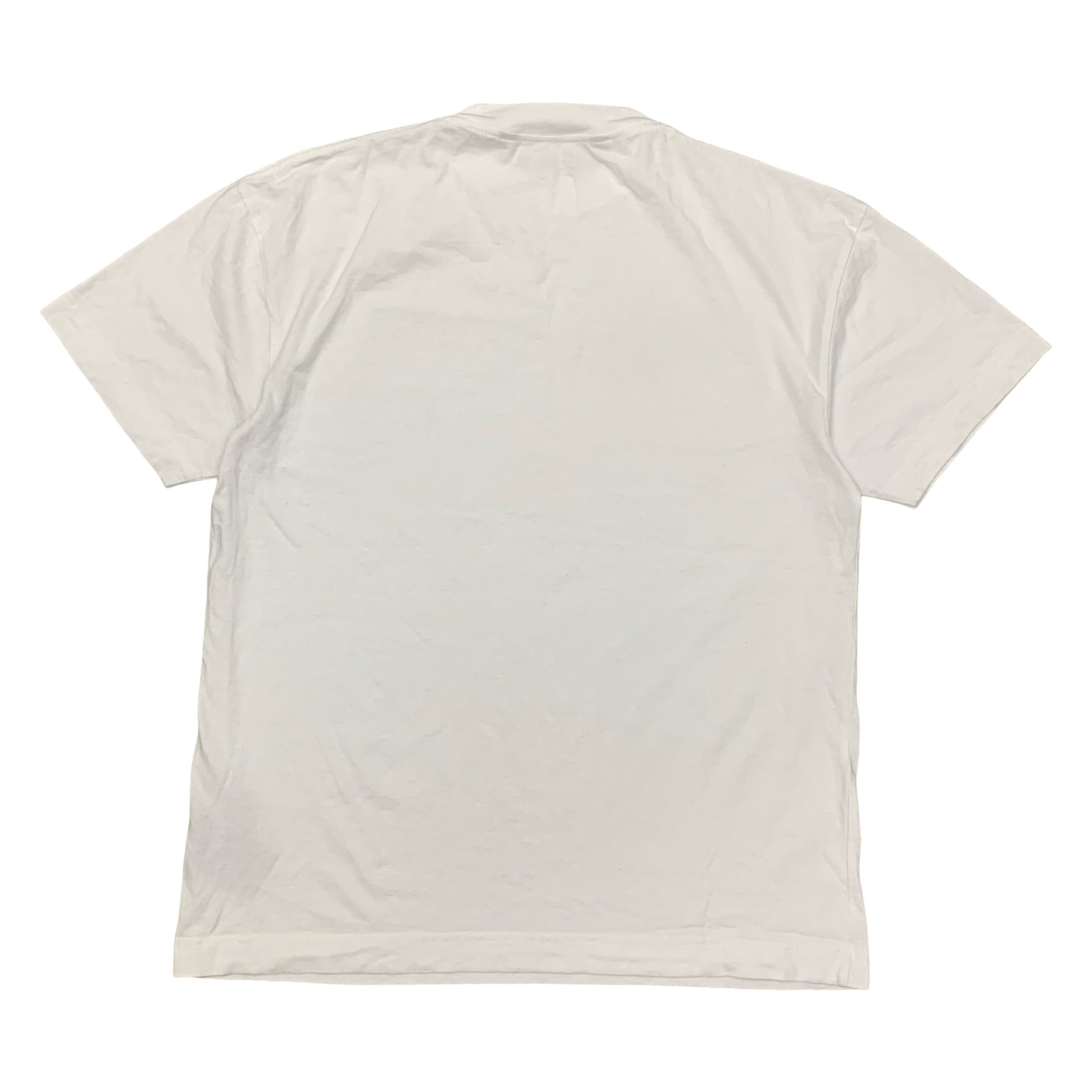 Palm Angels Large Tee London Sprayed White T-Shirt