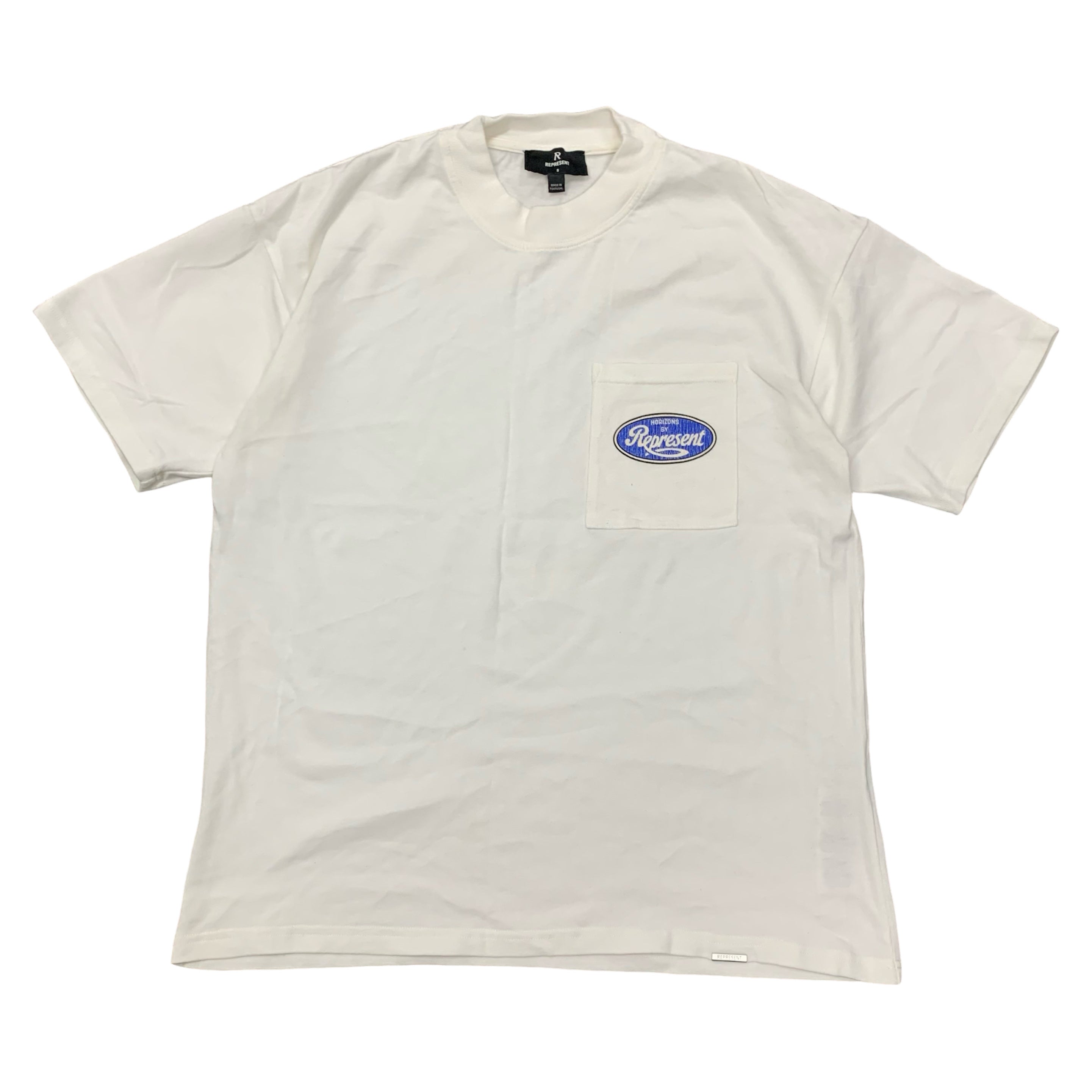 Represent Small Tee Classic Parts Flat White T-Shirt