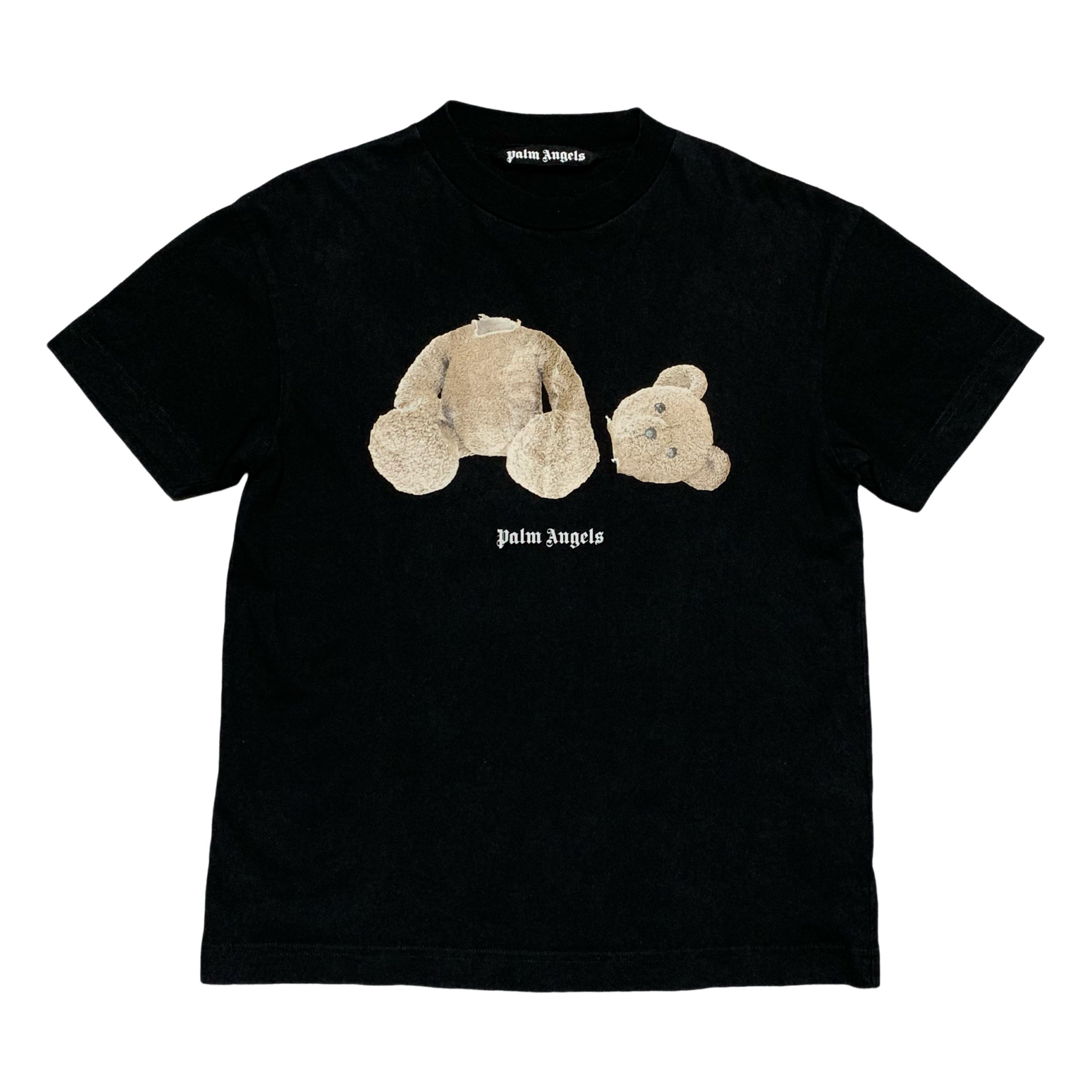 Palm Angels Small Kill The Bear Black Tee