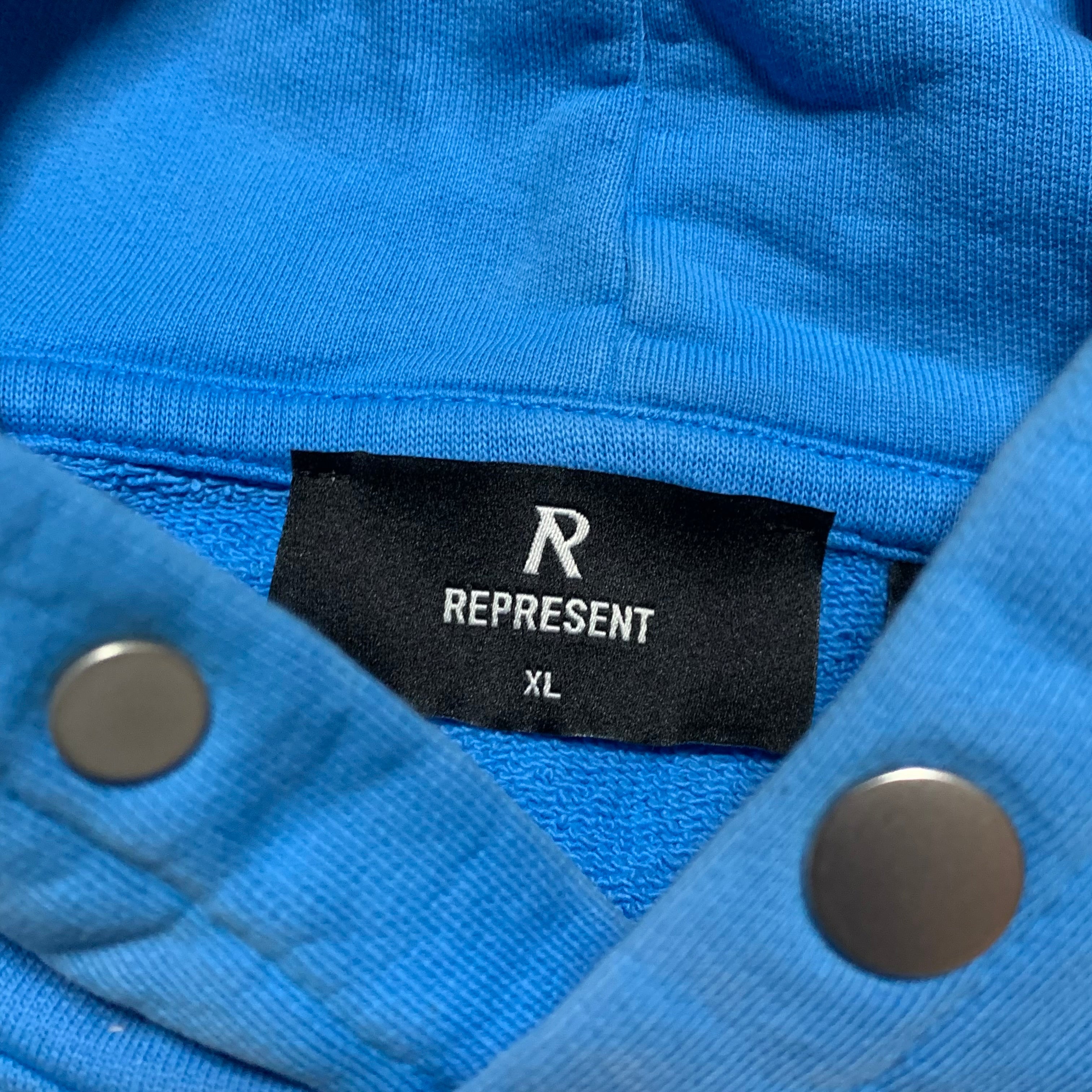 Represent XL Hoodie Archangel Sky Blue Hoodie