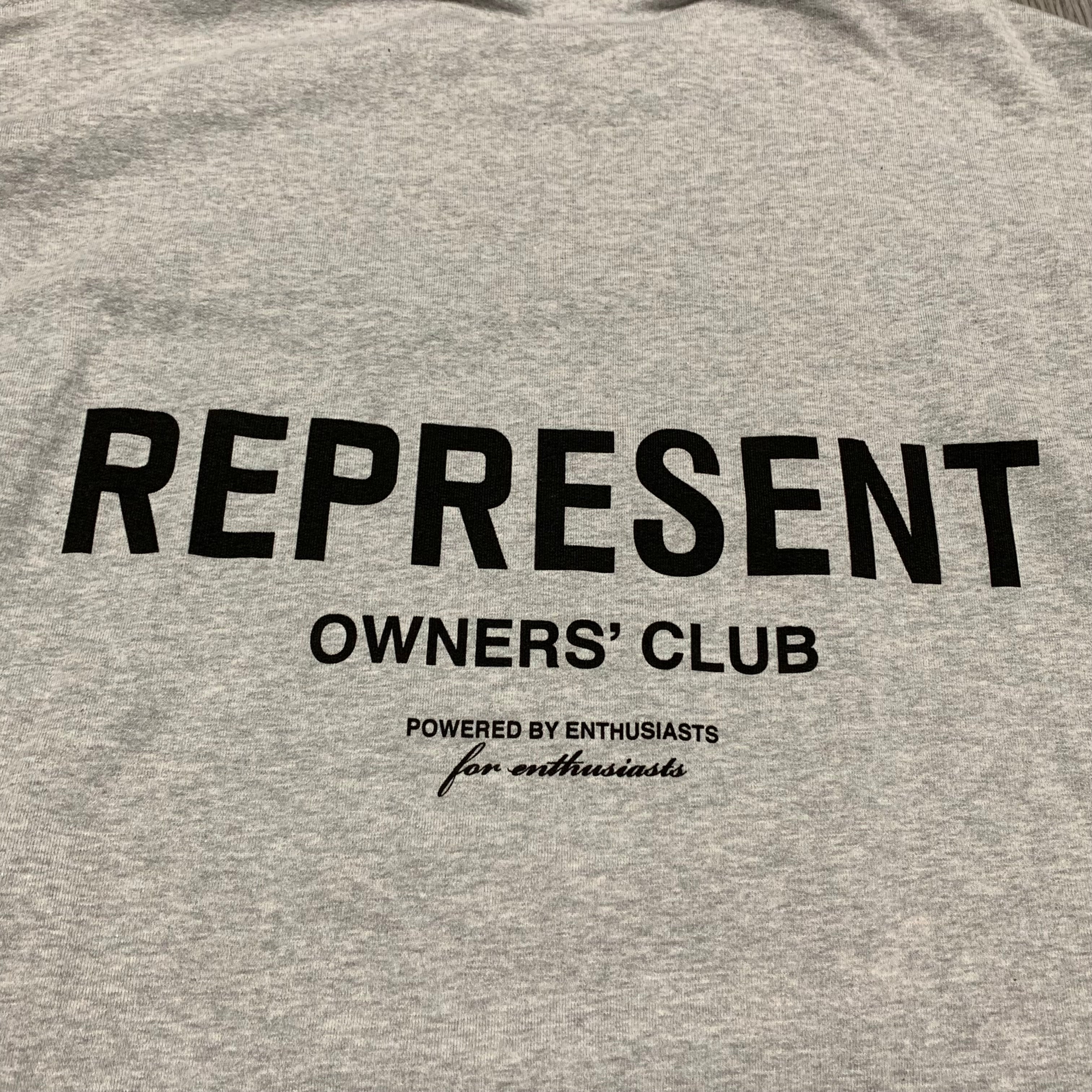 Represent Medium Owners Club Ash Grey Sweater Sweatshirt Crewneck