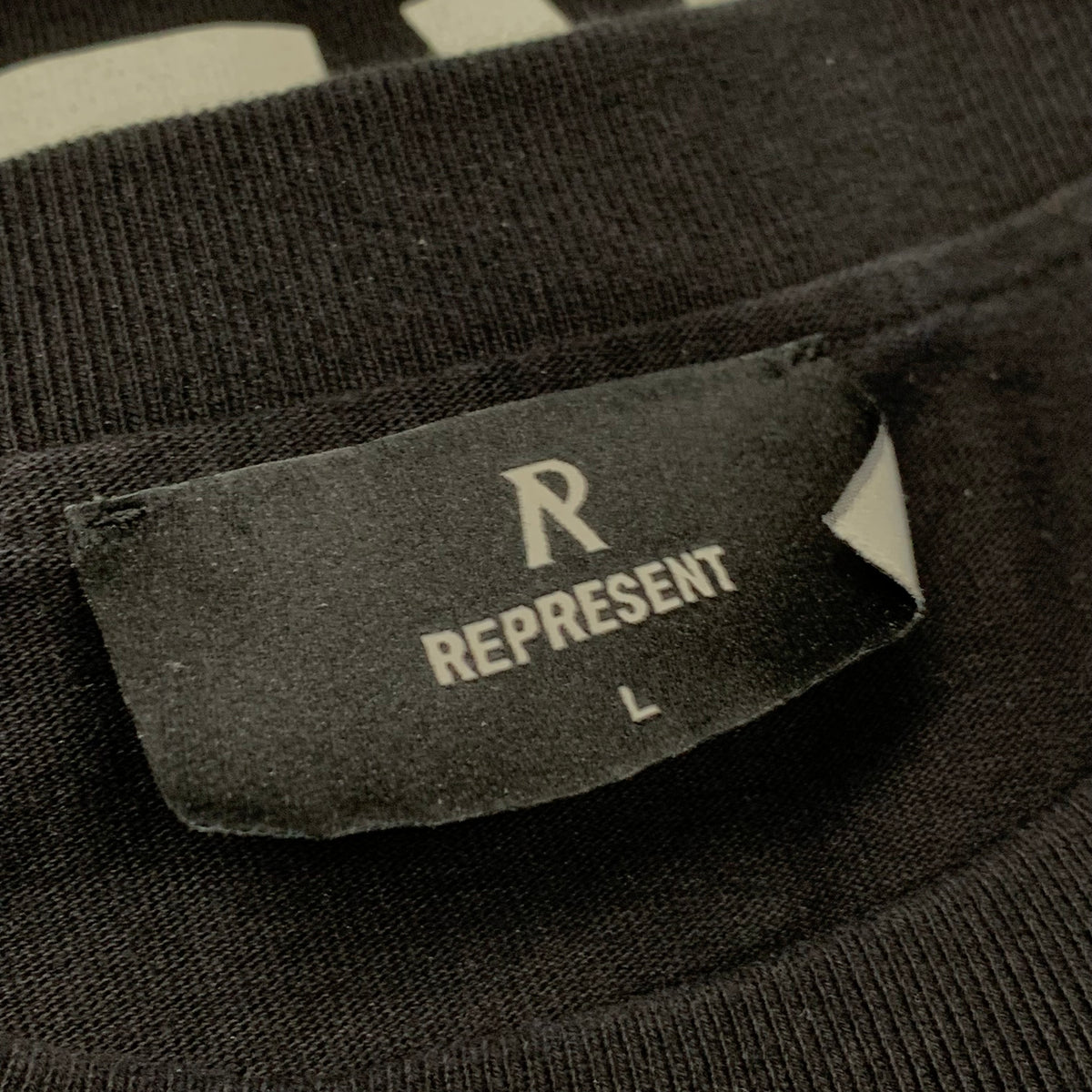 Represent Large Tee Icons Collection Jet Black T-Shirt