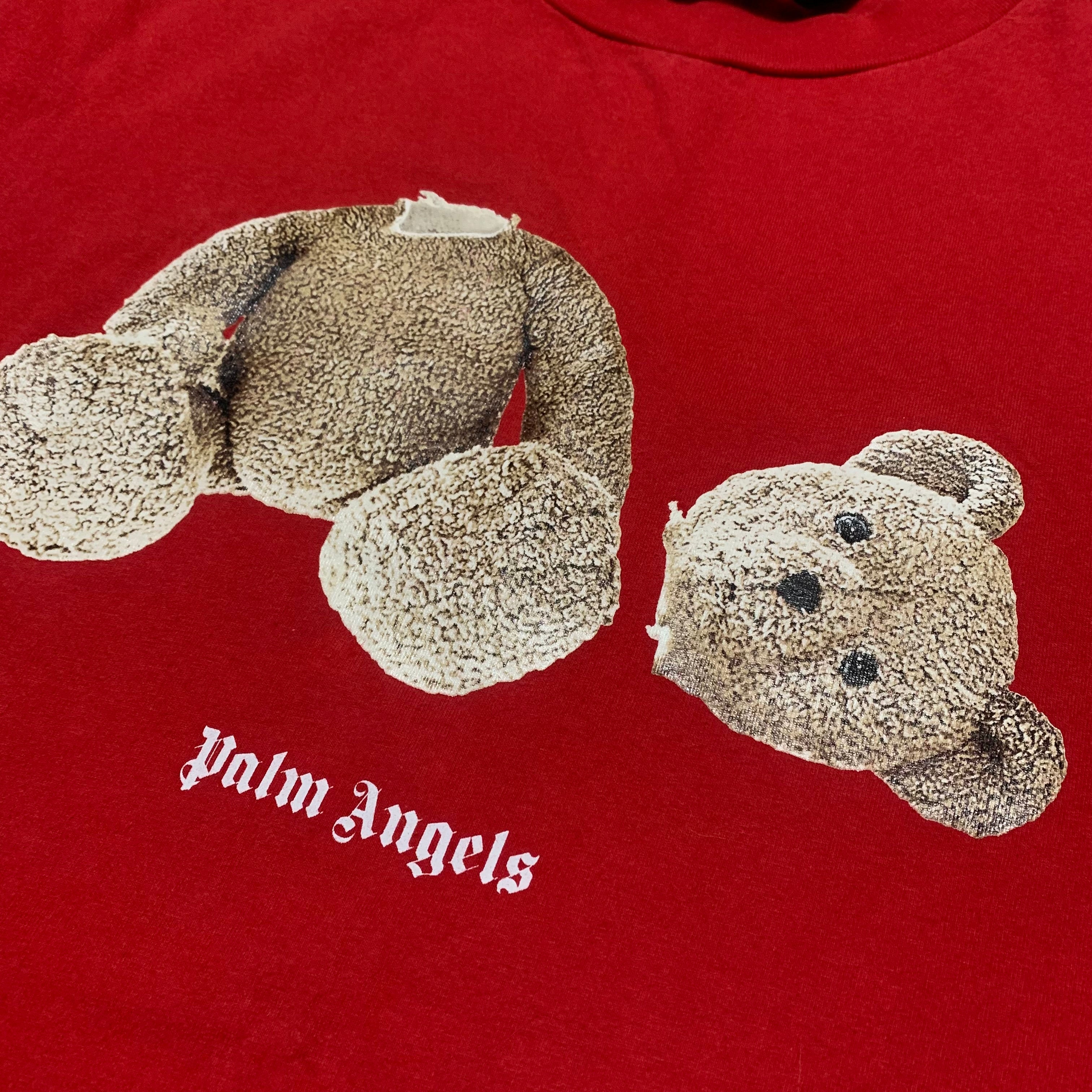 Palm Angels Medium Kill The Bear Red Tee