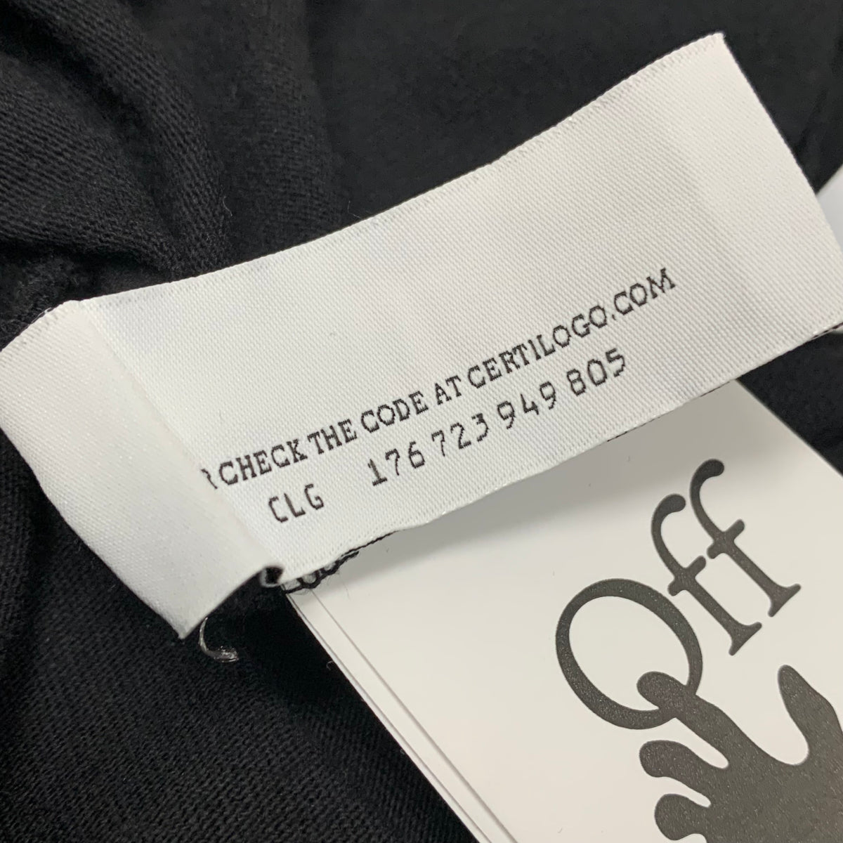 Off White Large Tee Caravaggio Painting Arrows White T-Shirt Virgil Abloh