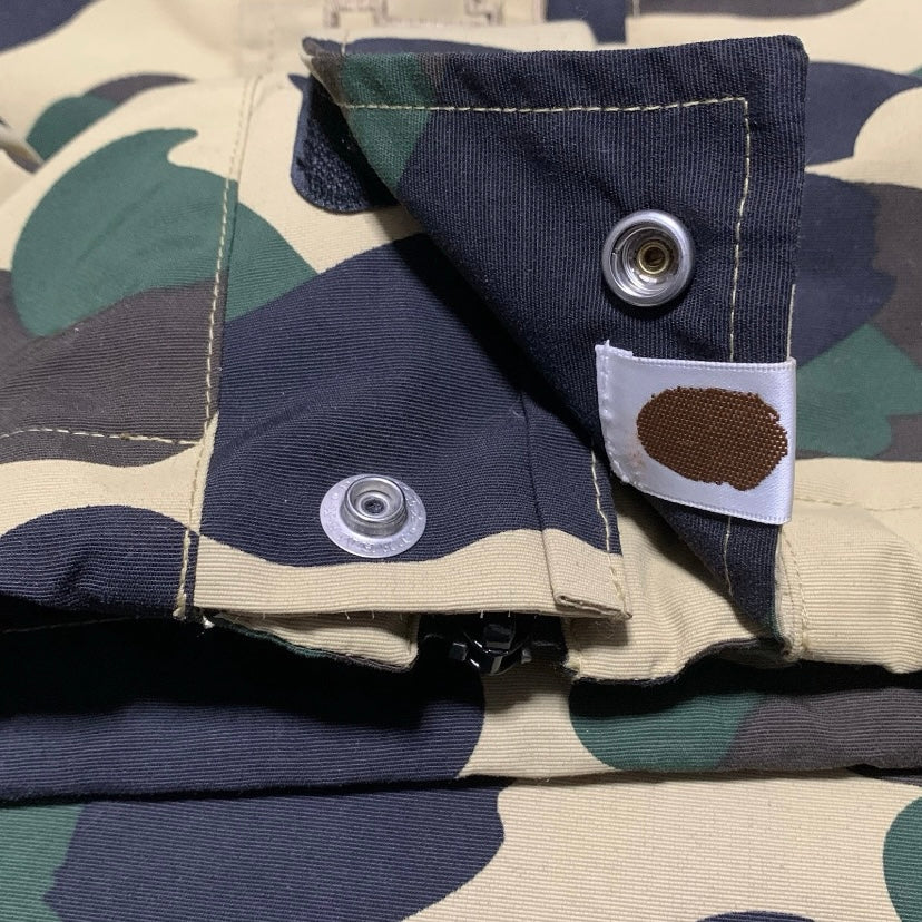 Bape Medium Snowboard Jacket Yellow 1st Camo Jacket A Bathing Ape
