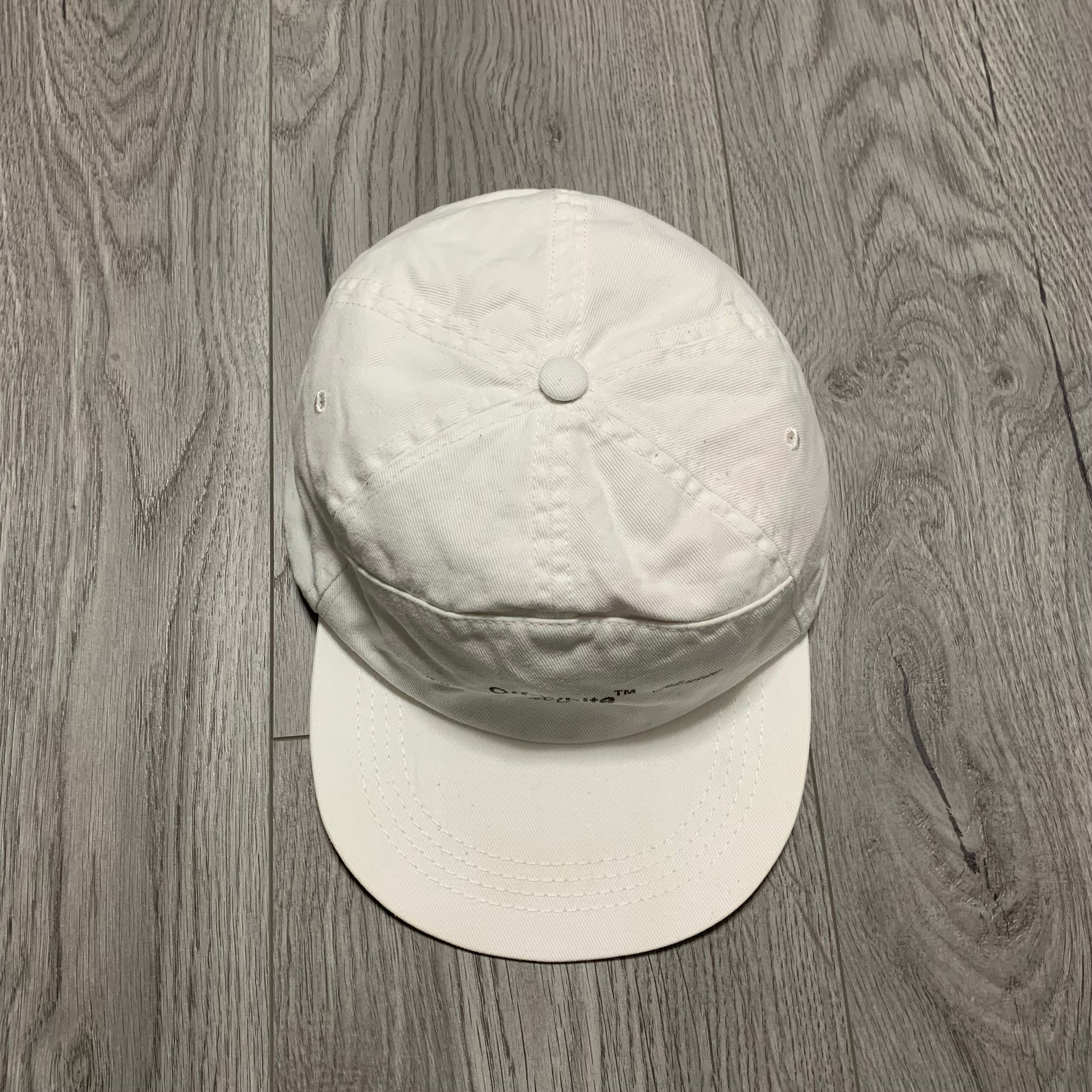 Off White Cap White Logo Snapback Hat 2019