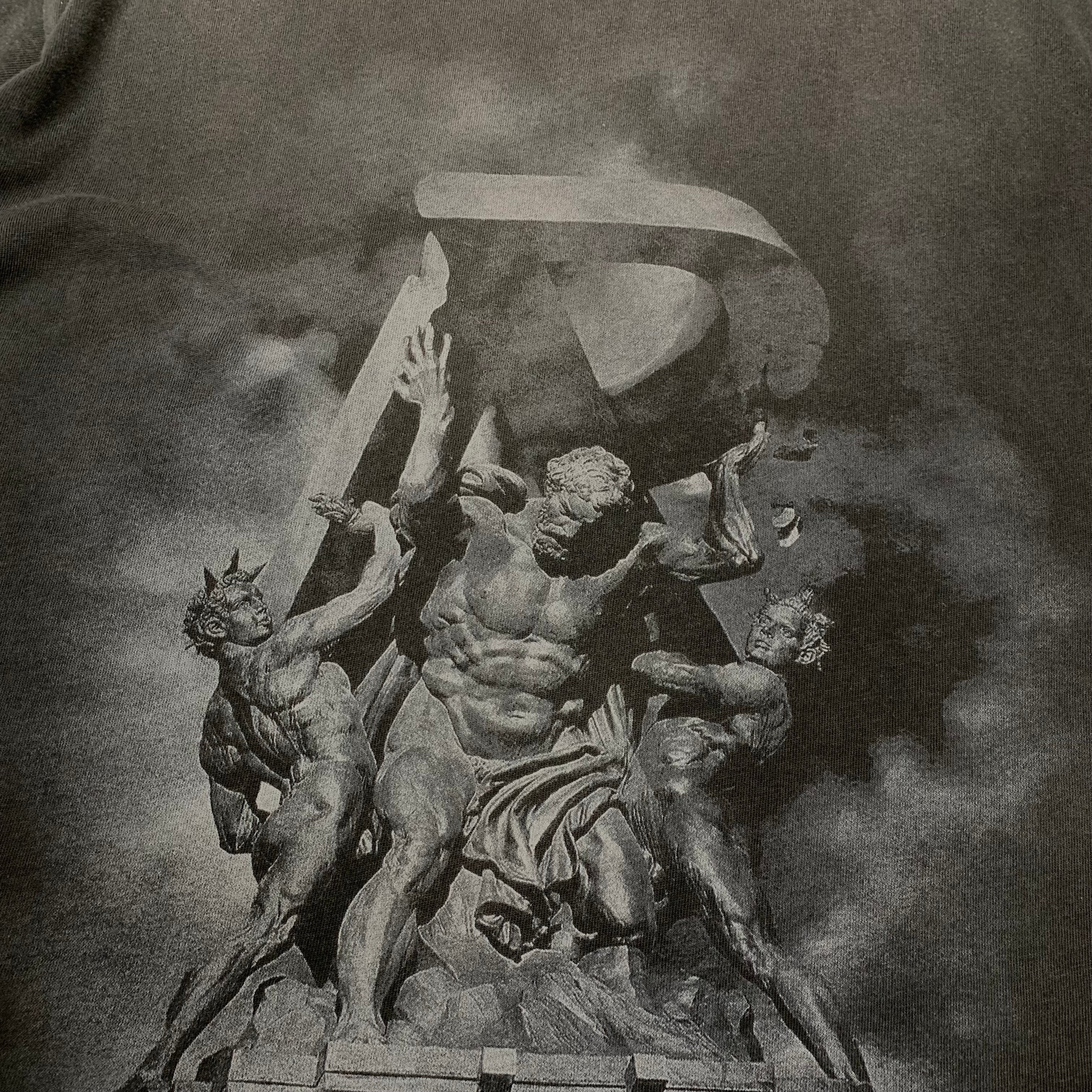 Represent Small Tee Atlas Stained Black T-Shirt