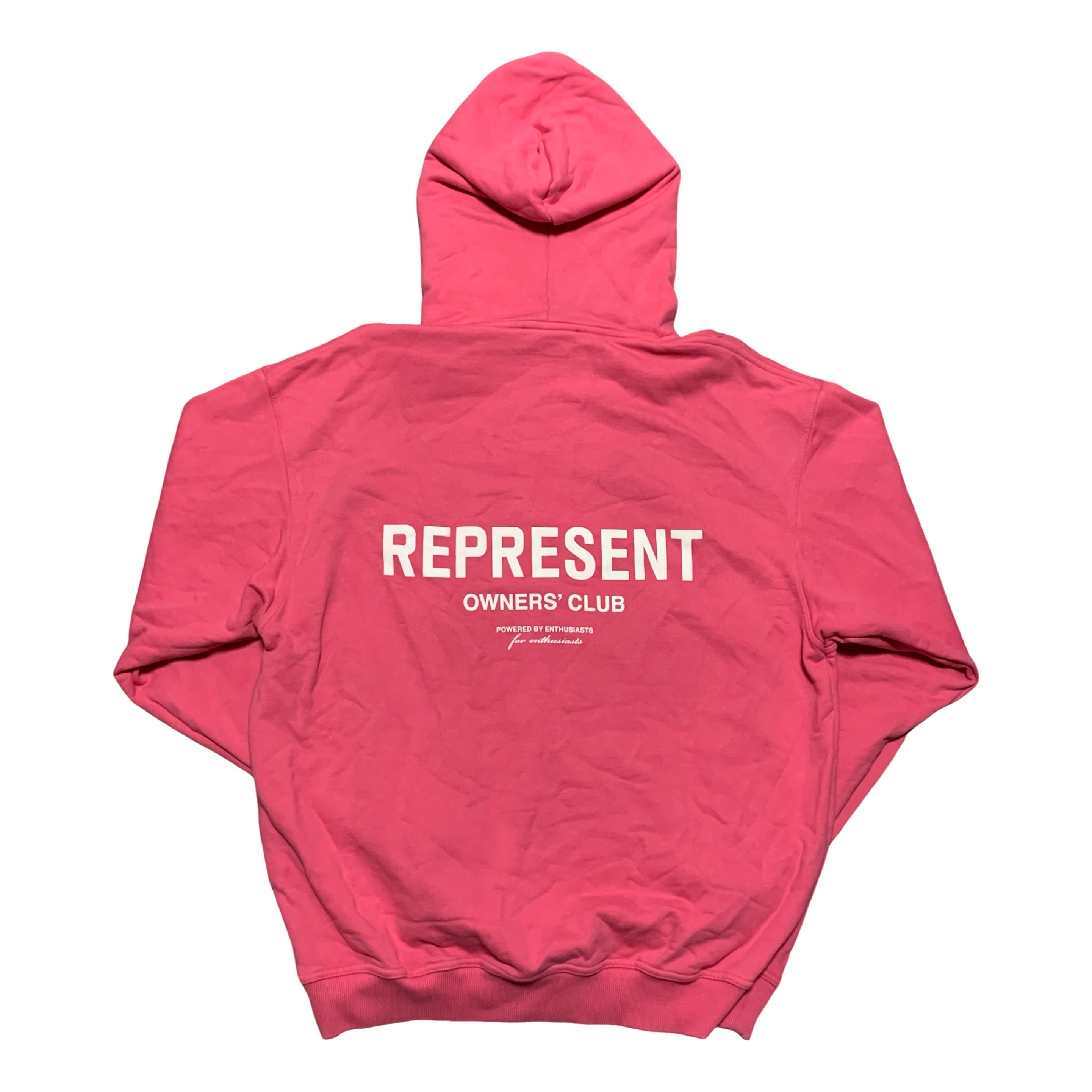 Represent Medium Owners Club Bubblegum Pink Hoodie