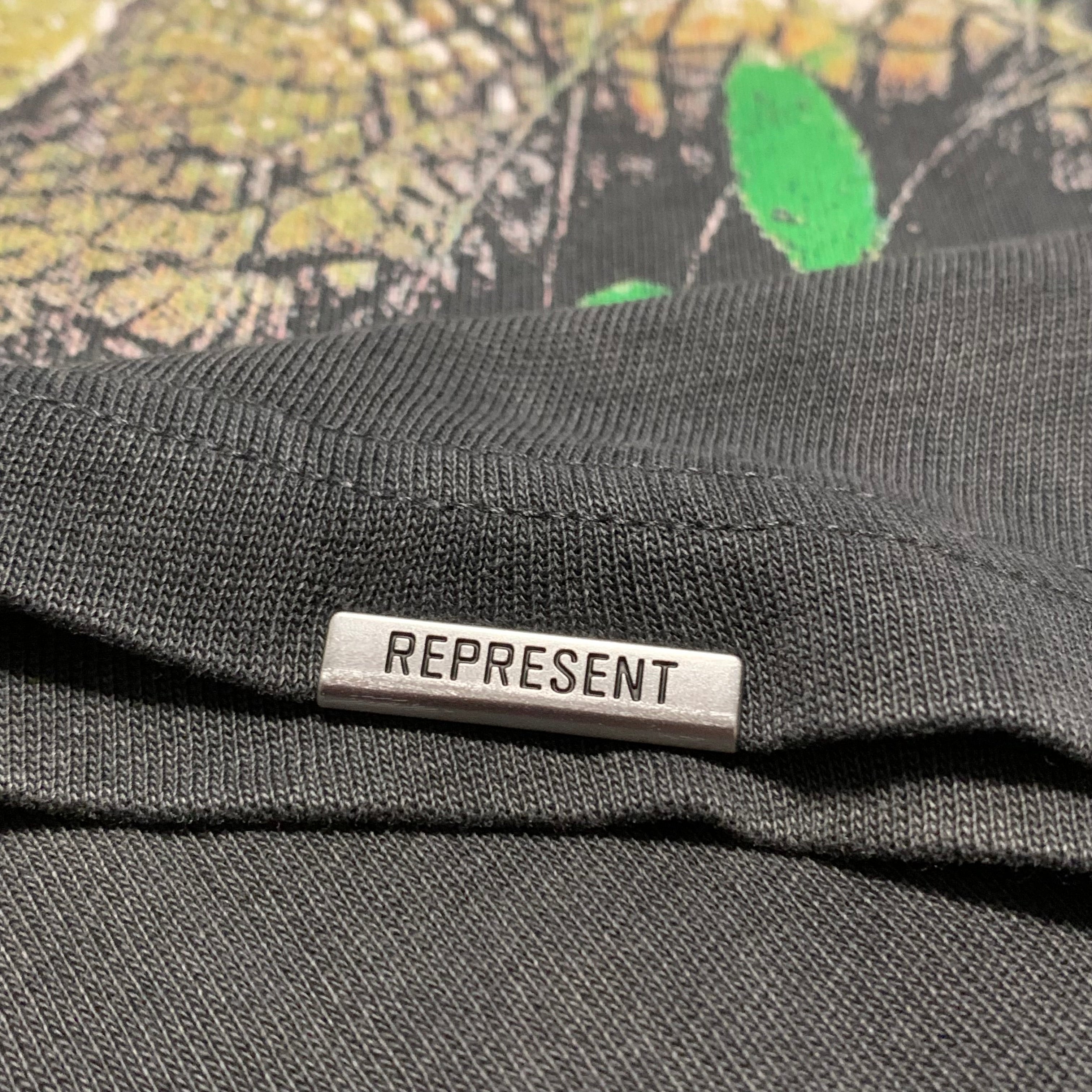 Represent Large Destructive Appetite Vintage Grey Tee