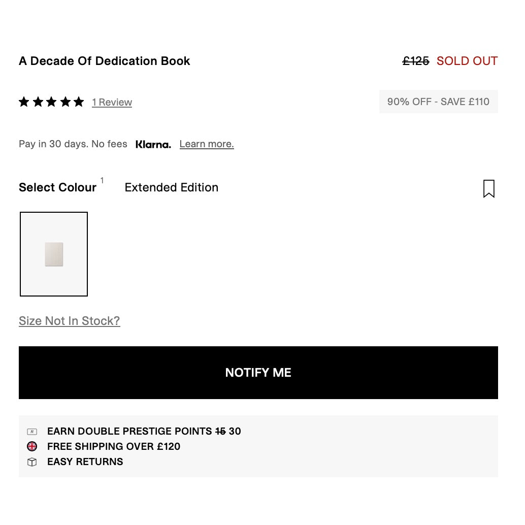 Represent Book A Decade Of Dedication White Book Extended Edition