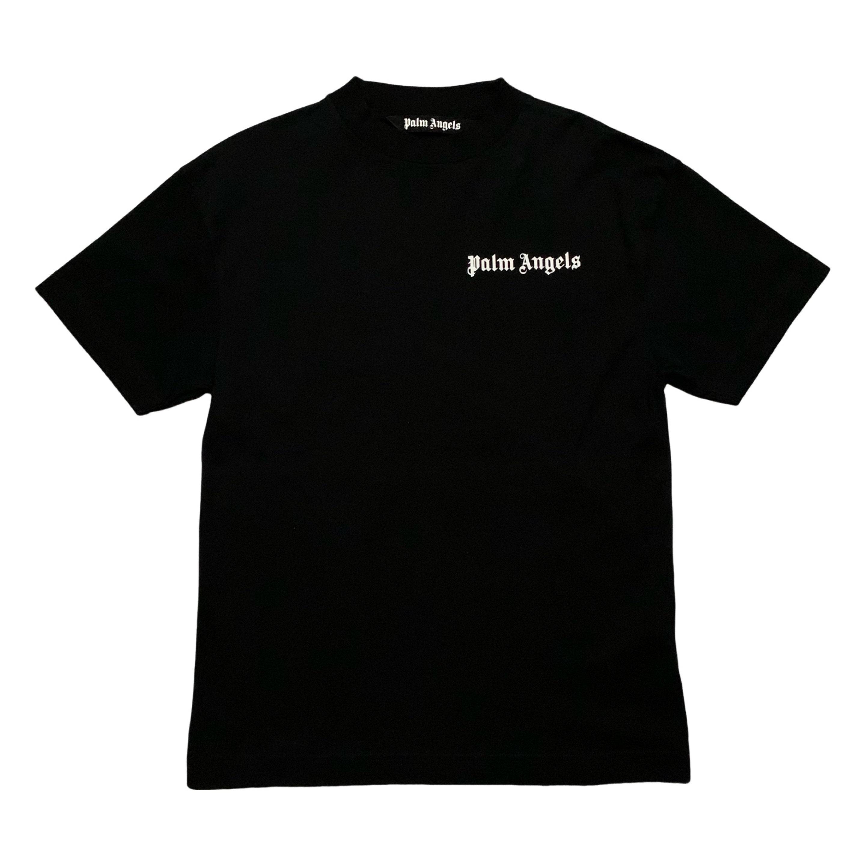 Palm Angels Small Logo Black Tee