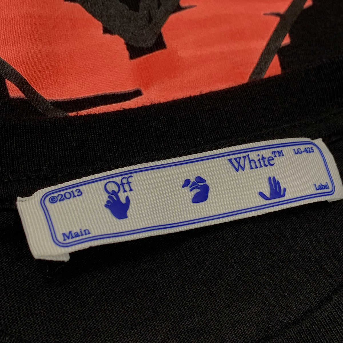 Off White XS Tee Marker Arrows Black Long Sleeve T-Shirt Virgil Abloh