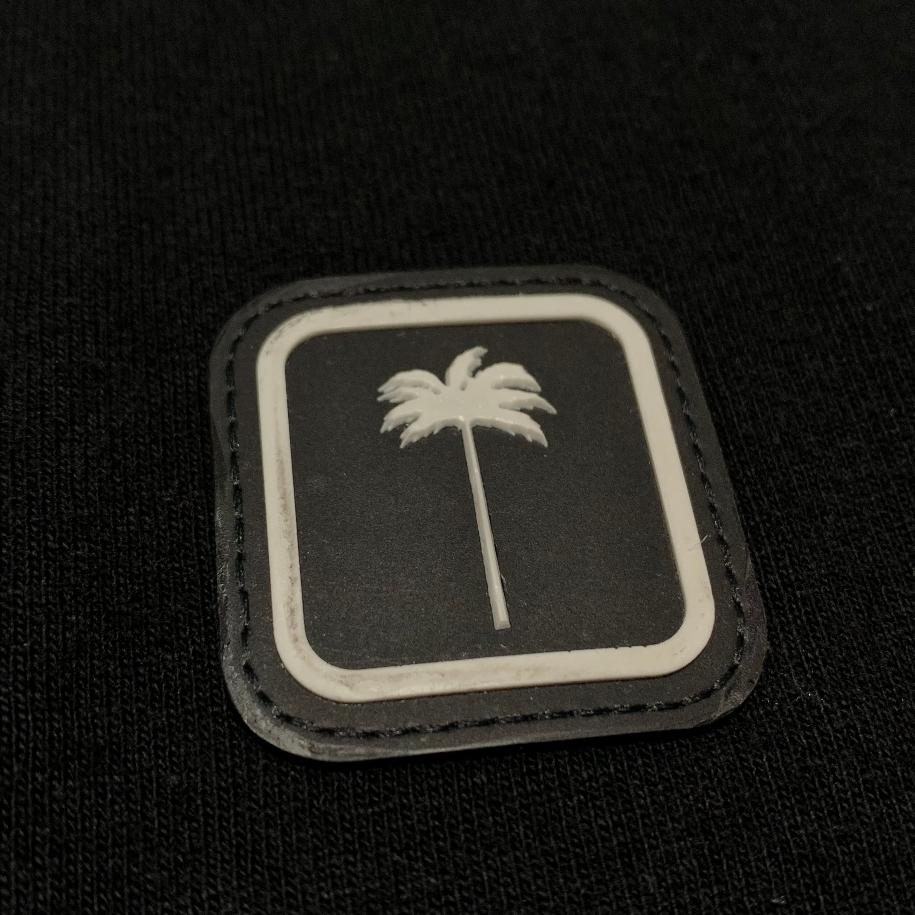 Palm Angels Large Palm Tree Patch Black Tee
