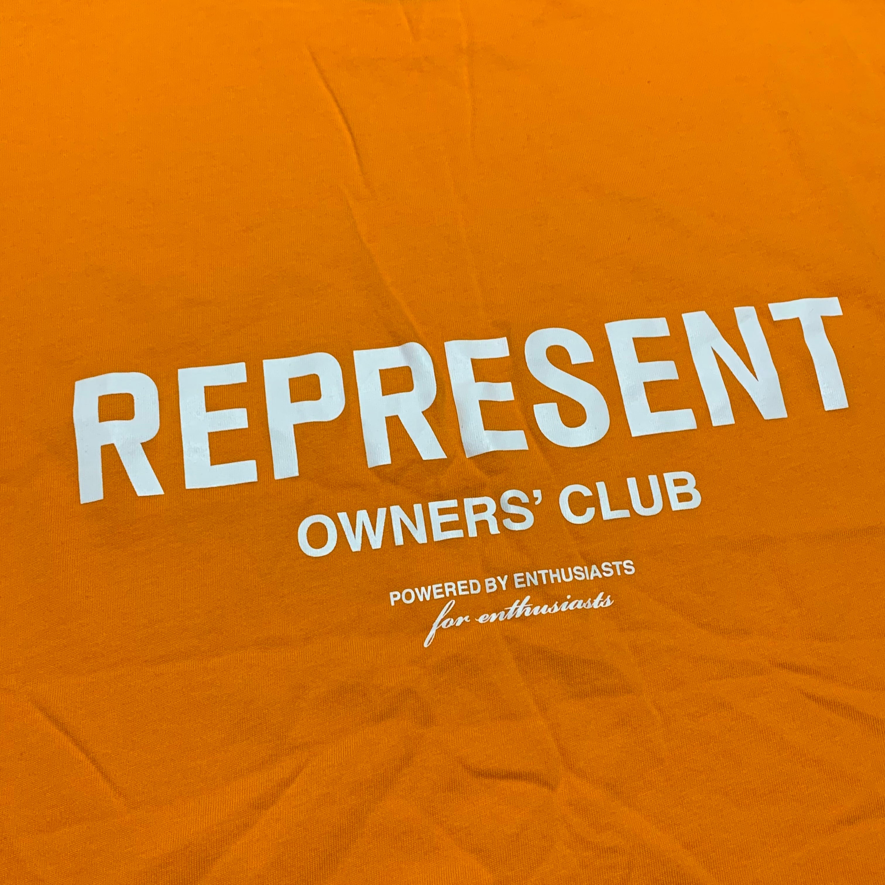Represent Medium Owners Club Orange Tee