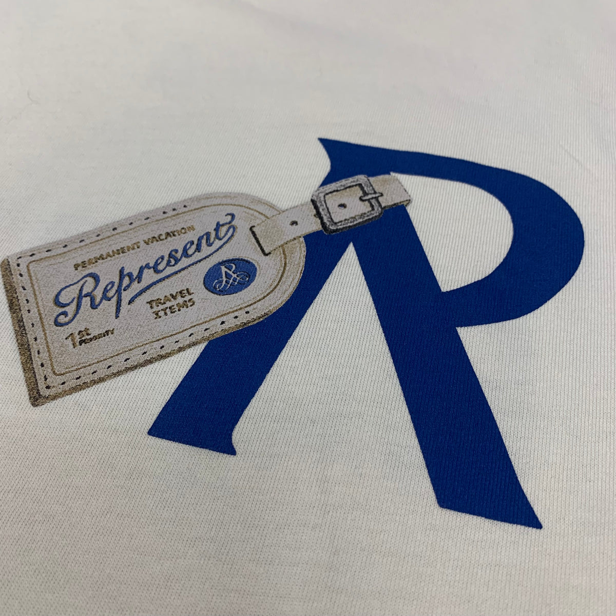 Represent Medium Tee Luggage Tag Antique White T-Shirt