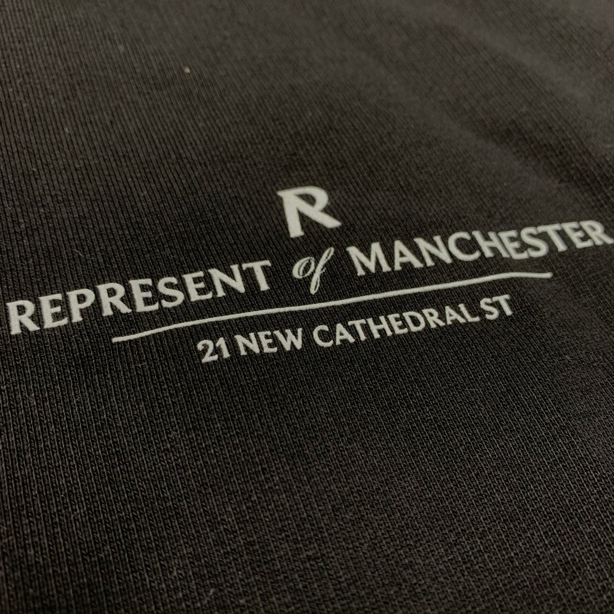Represent XXS Hoodie Manchester Store Black Oversized Hoodie