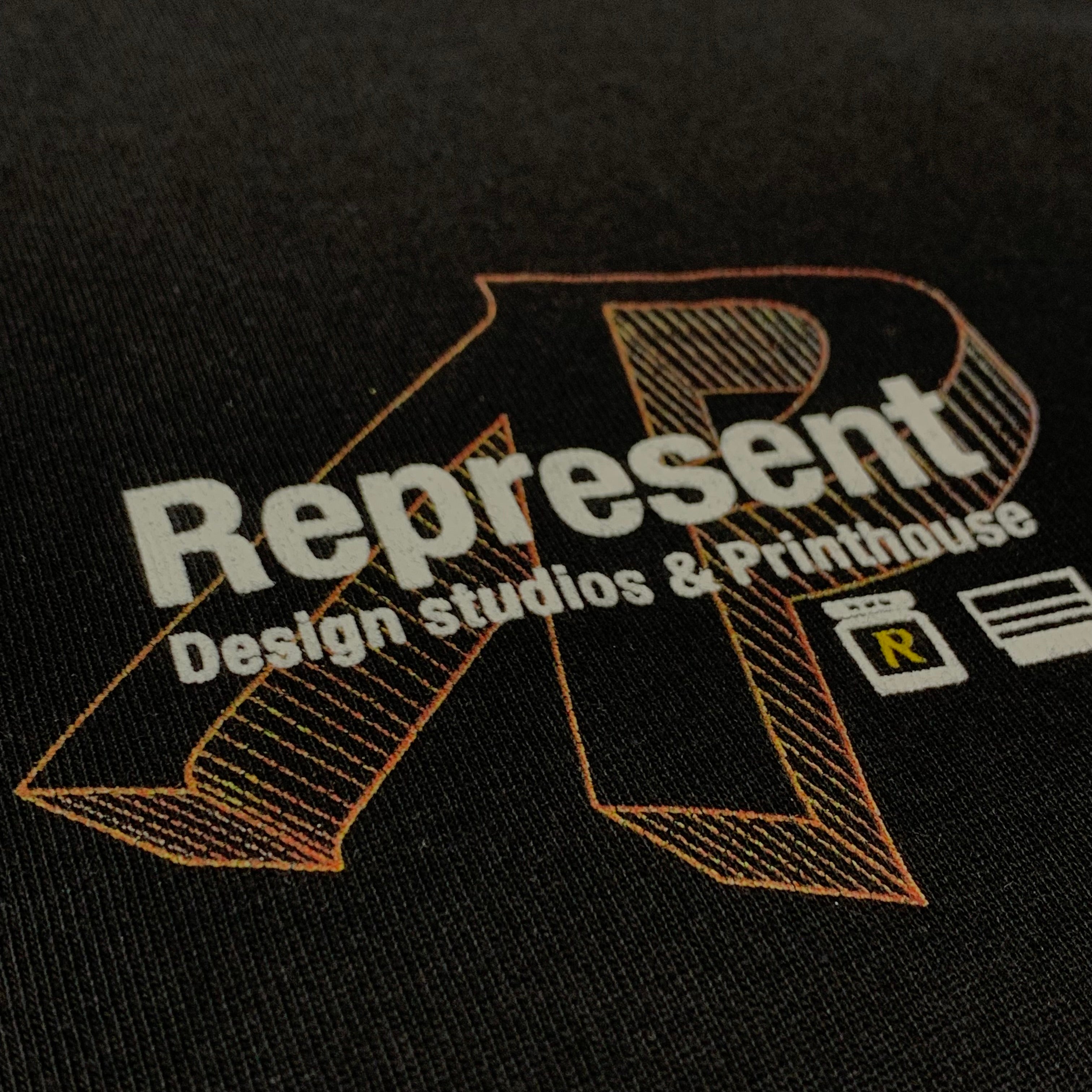 Represent XXL Tee Design Studio Jet Black T-Shirt