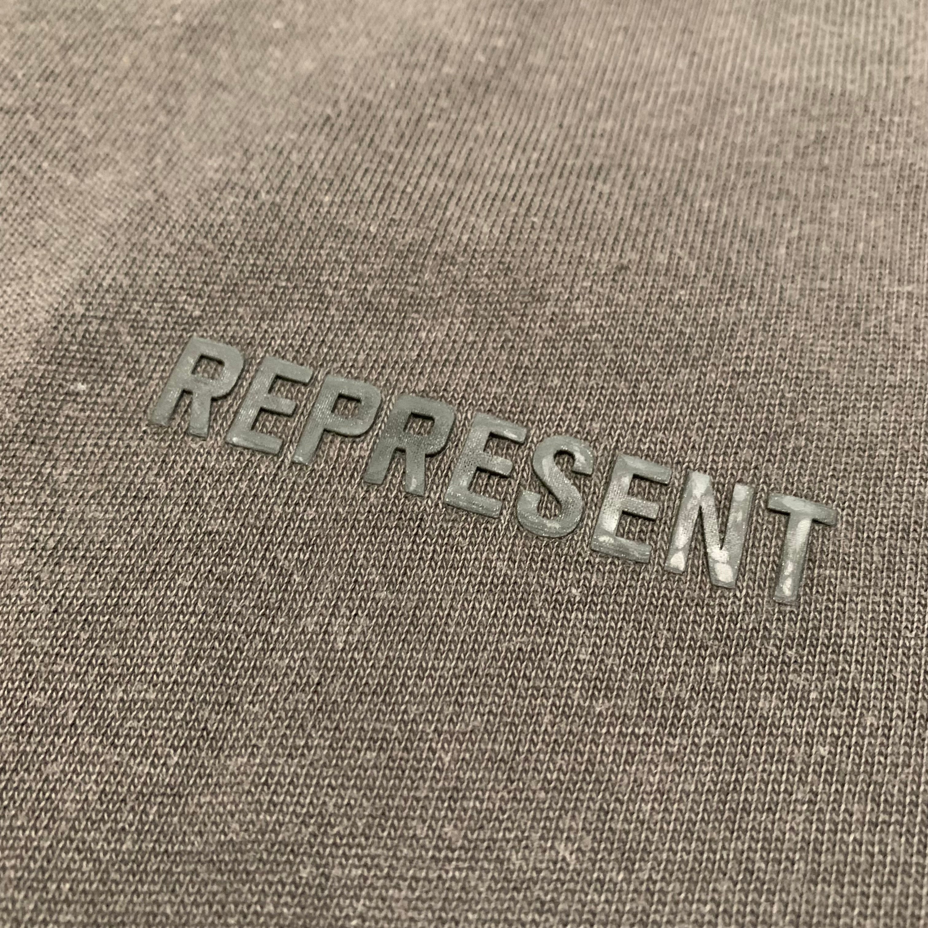 Represent Medium Blanks Dusk Grey Tee