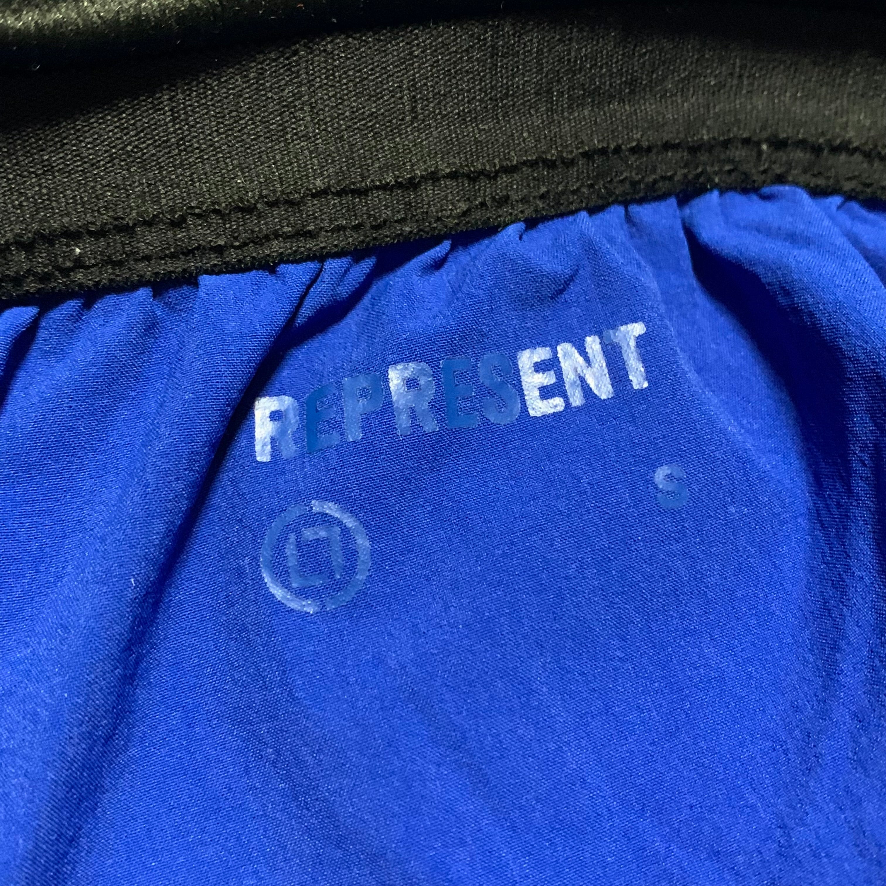 Represent Small Shorts Training Crew Blue Bottoms