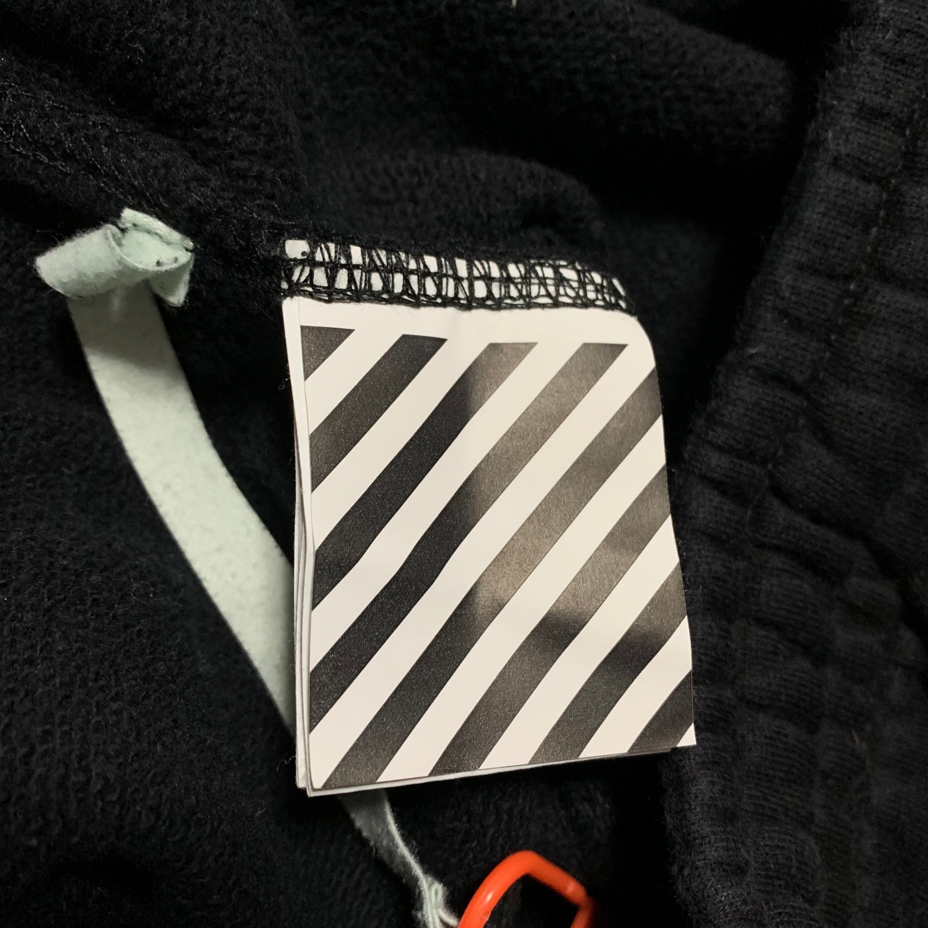 Off White Medium Shorts Airport Arrows Black Bottoms Virgil Abloh
