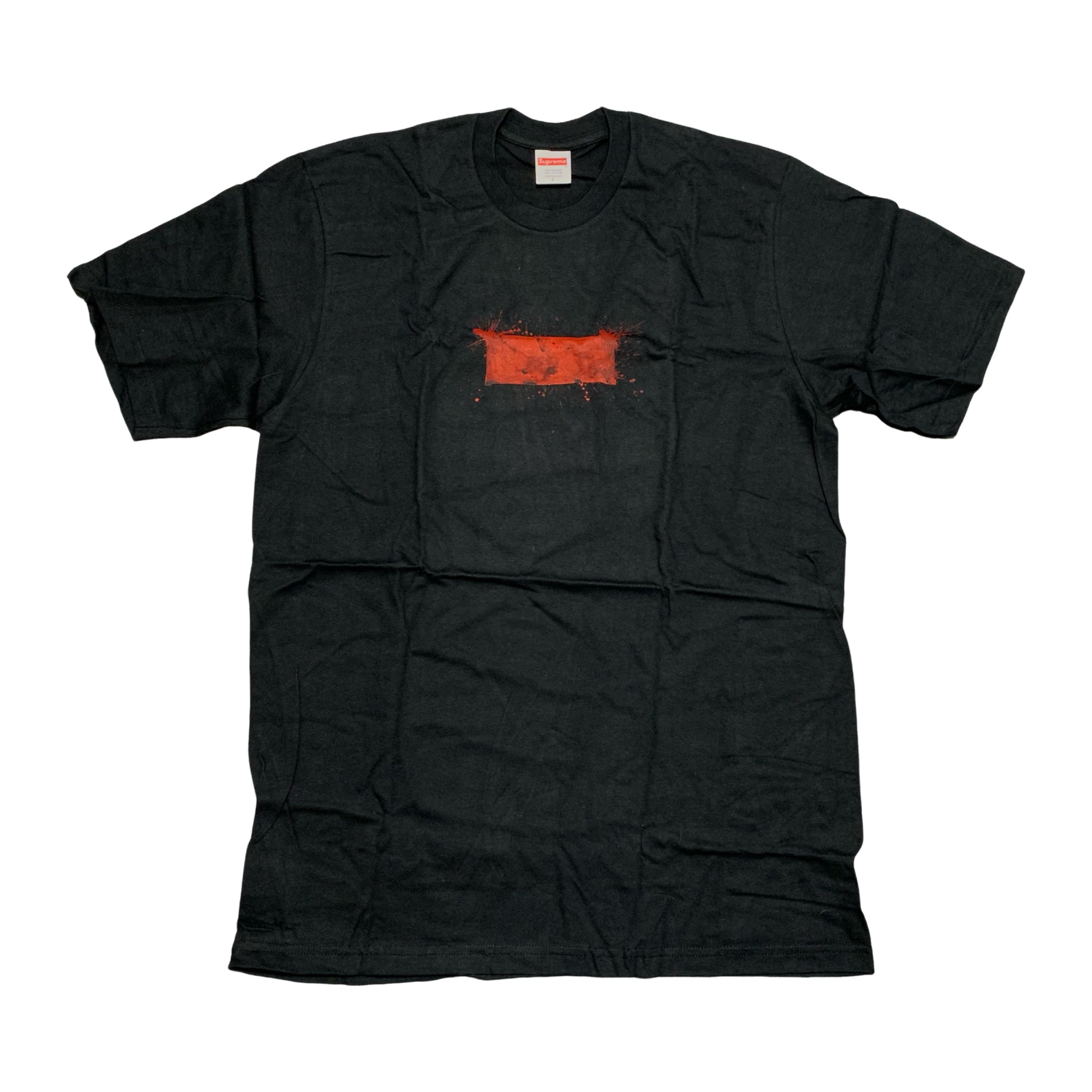 Supreme Large Ralph Steadman Box Logo Black Tee 2022