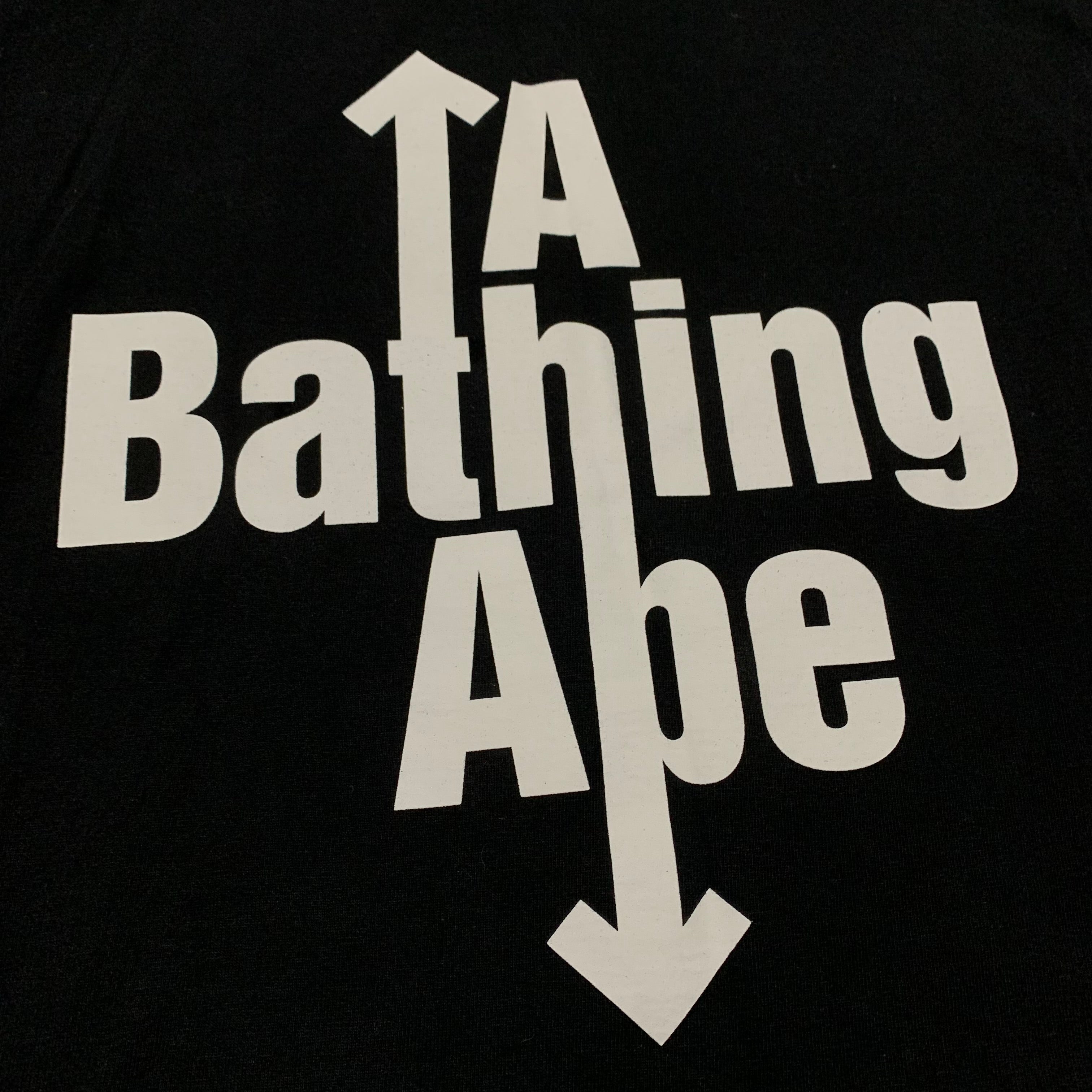Bape Medium Target Graphic Black Tee A Bathing Ape 2010