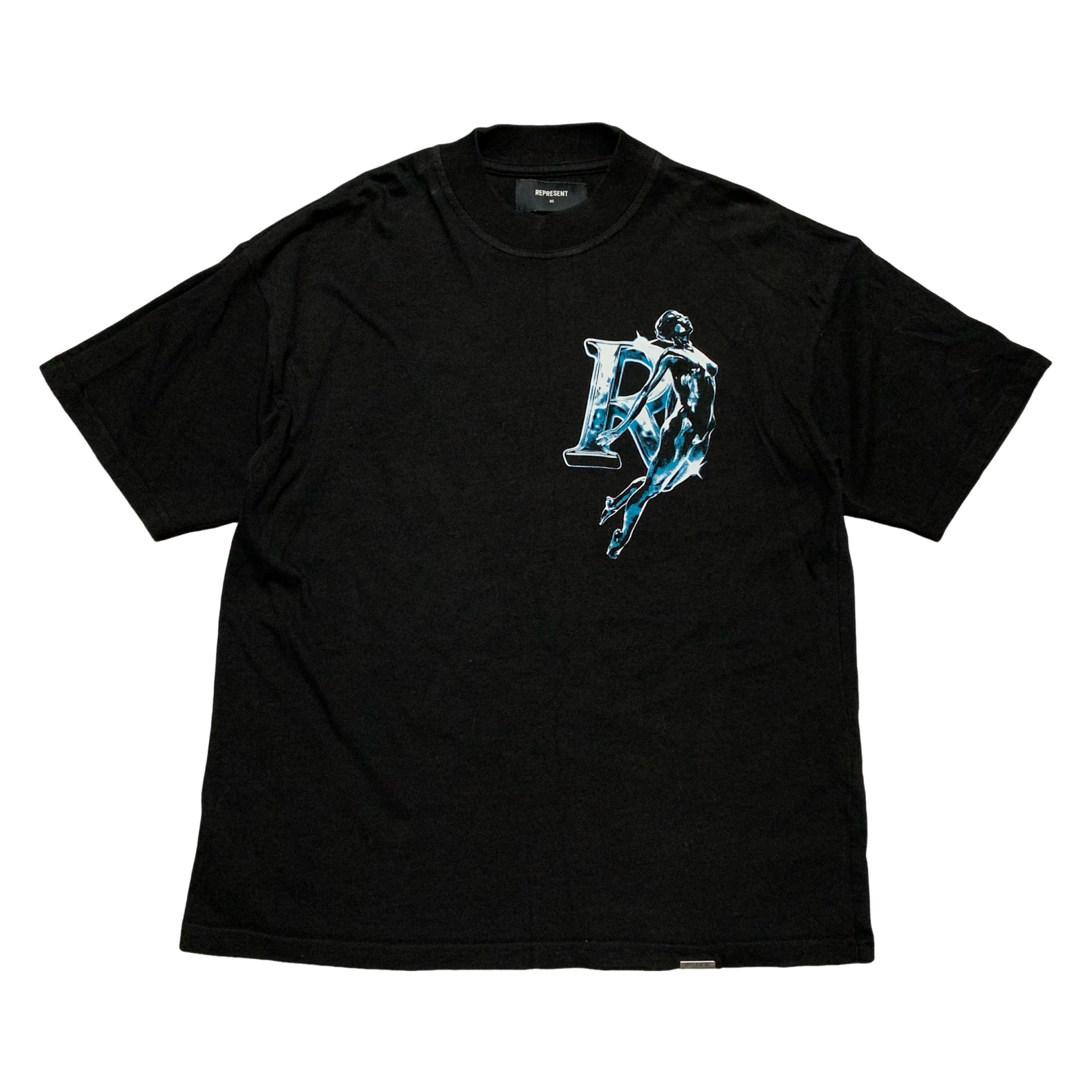 Represent XS Chrome Angel Jet Black Tee
