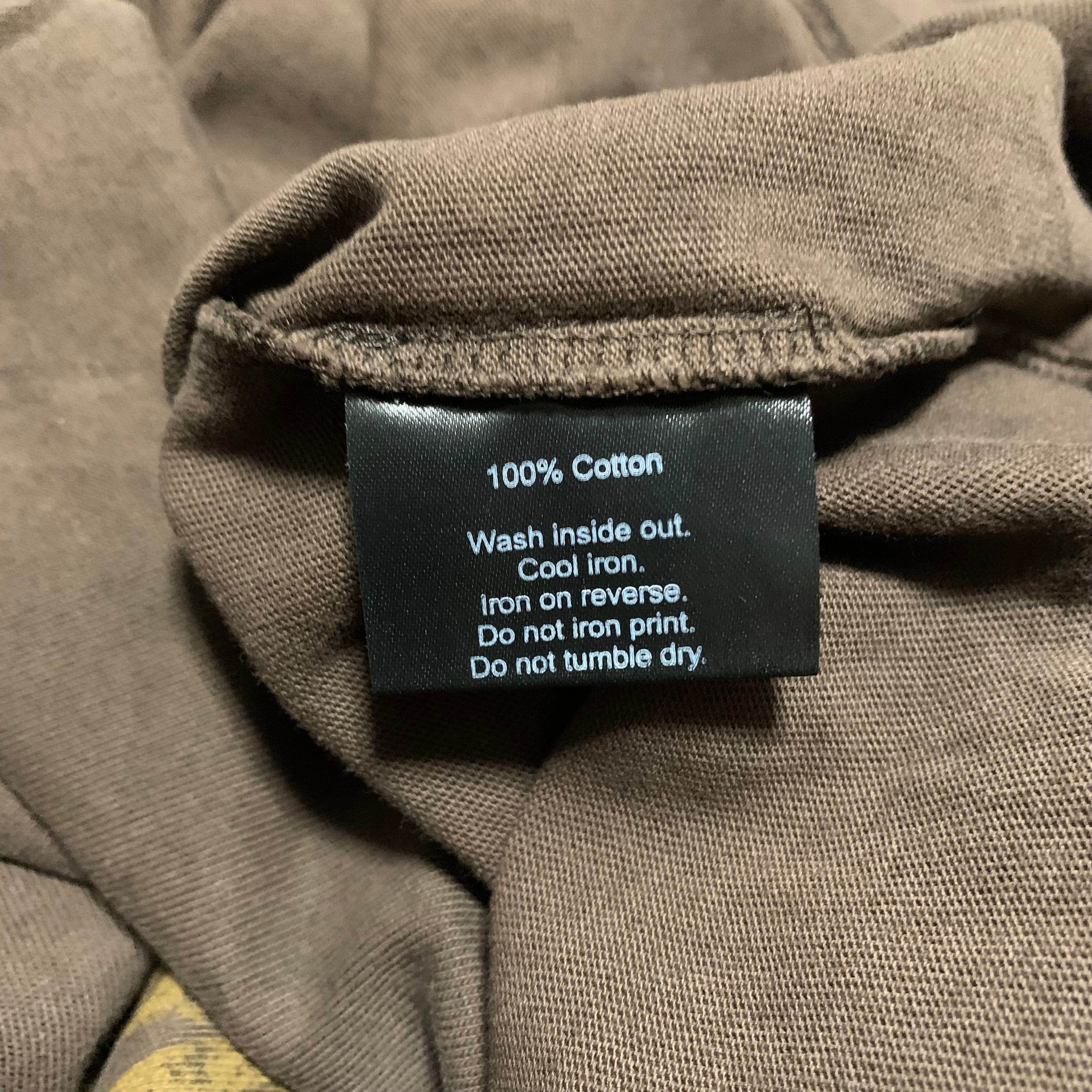 Represent Small Motor Spirit Vintage Brown Oversized Tee