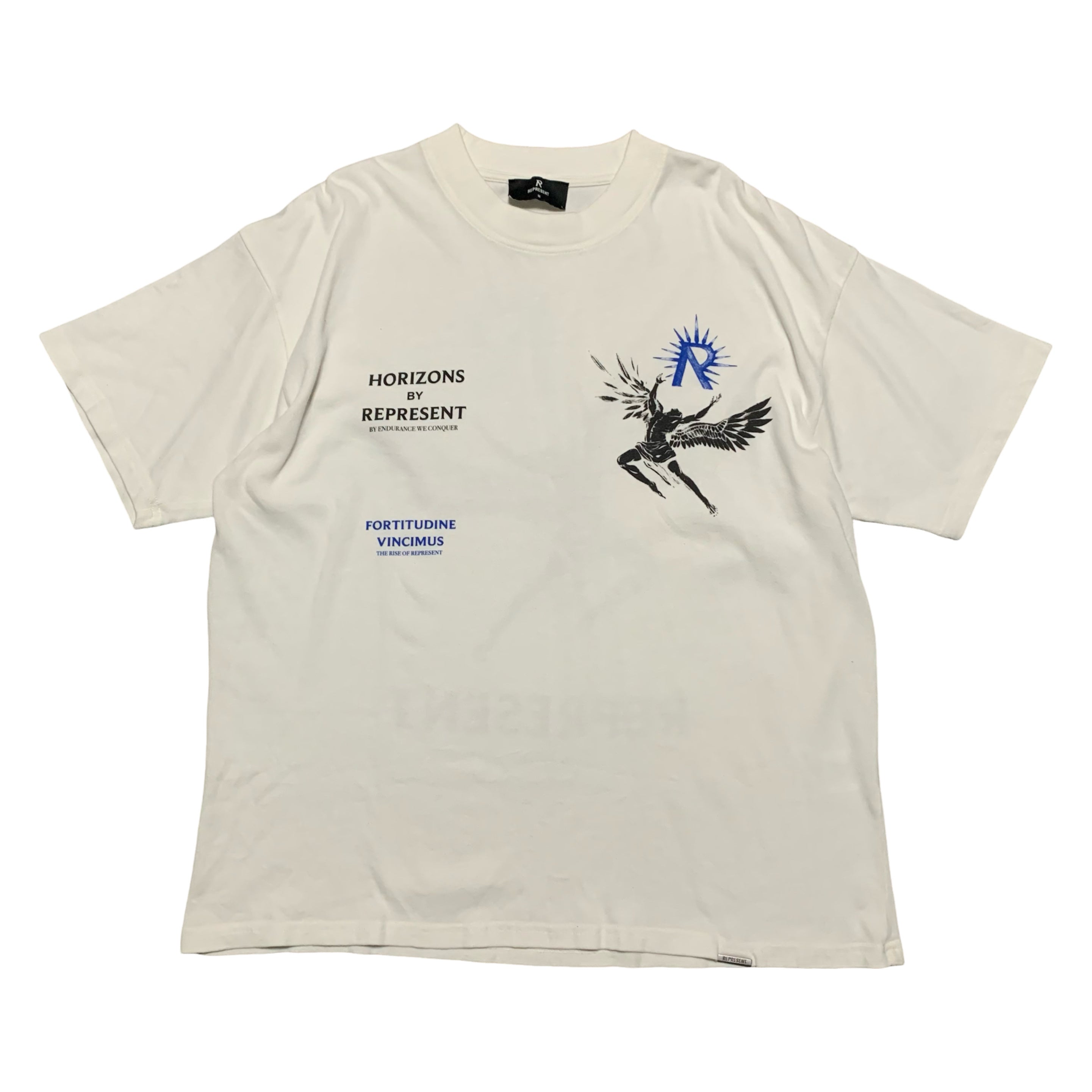 Represent Medium Icarus Flat White Tee