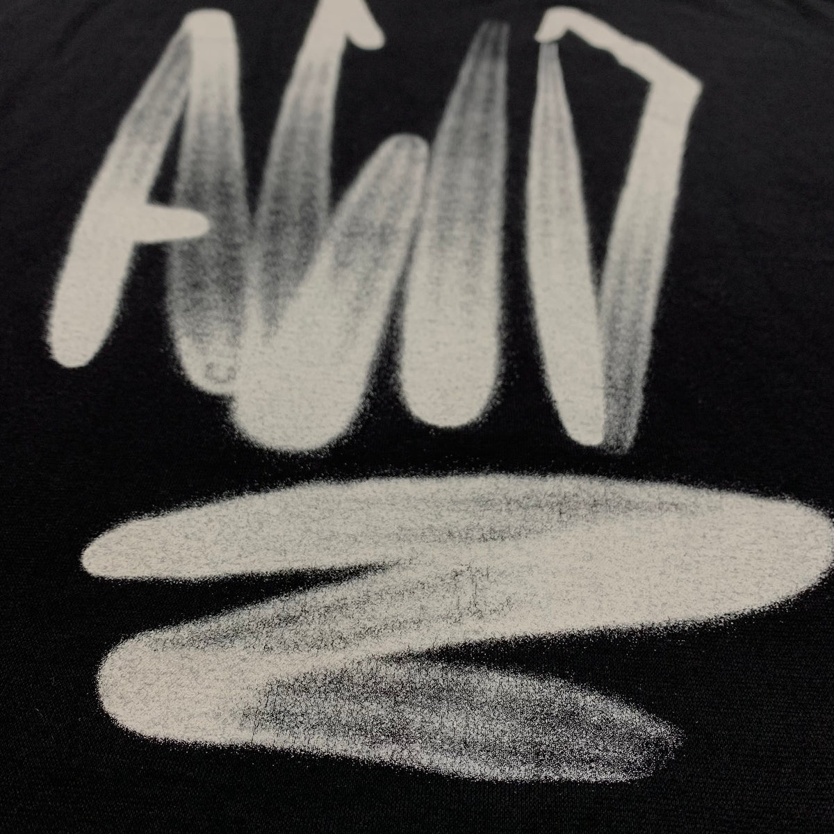 Off White XS Tee Acid Graffiti Black T-Shirt Unisex Virgil Abloh