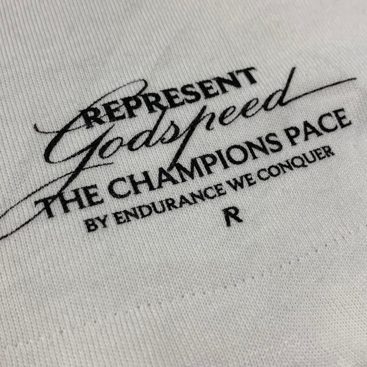 Represent XL Tee Godspeed Flat White T-Shirt