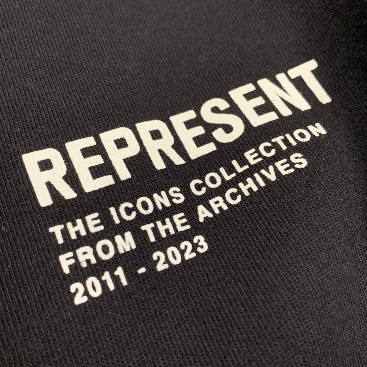 Represent Large Tee Icons Collection Jet Black T-Shirt