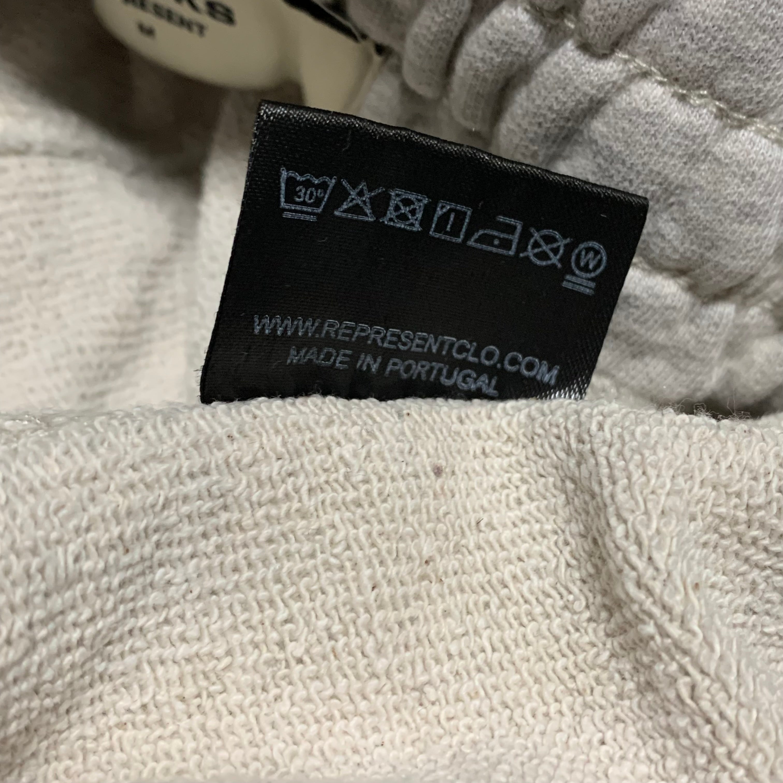 Represent Medium Shorts Blanks Grey Jogger Bottoms