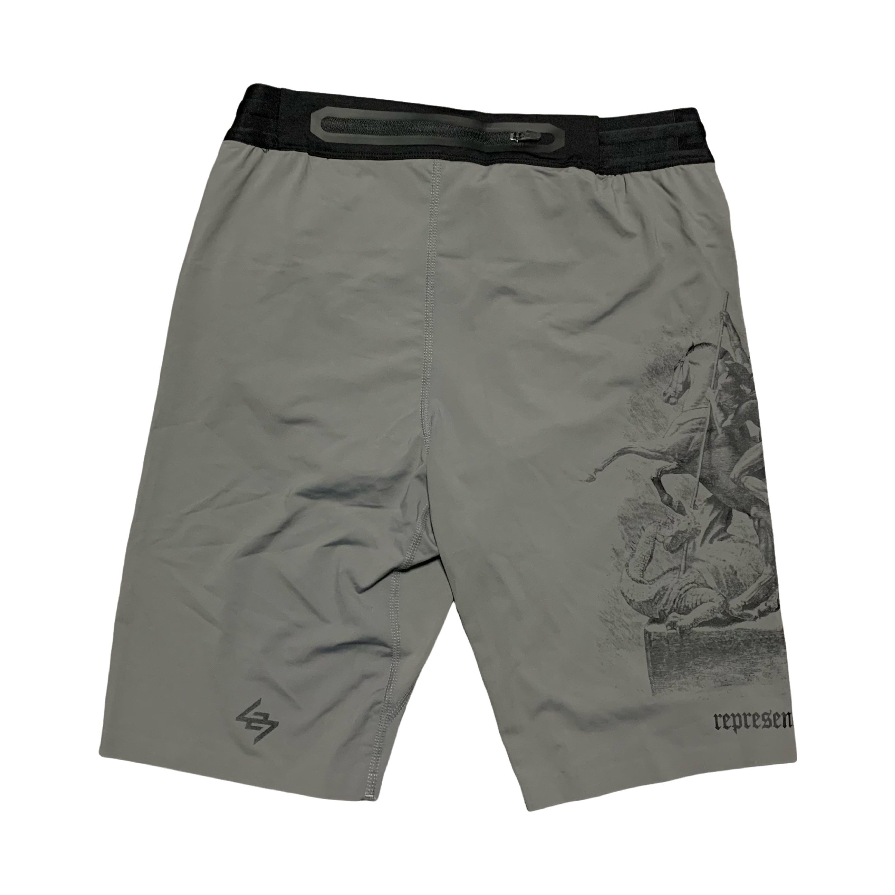 Represent XS Shorts Vintage 247 Half Tight Smoke Grey Bottoms