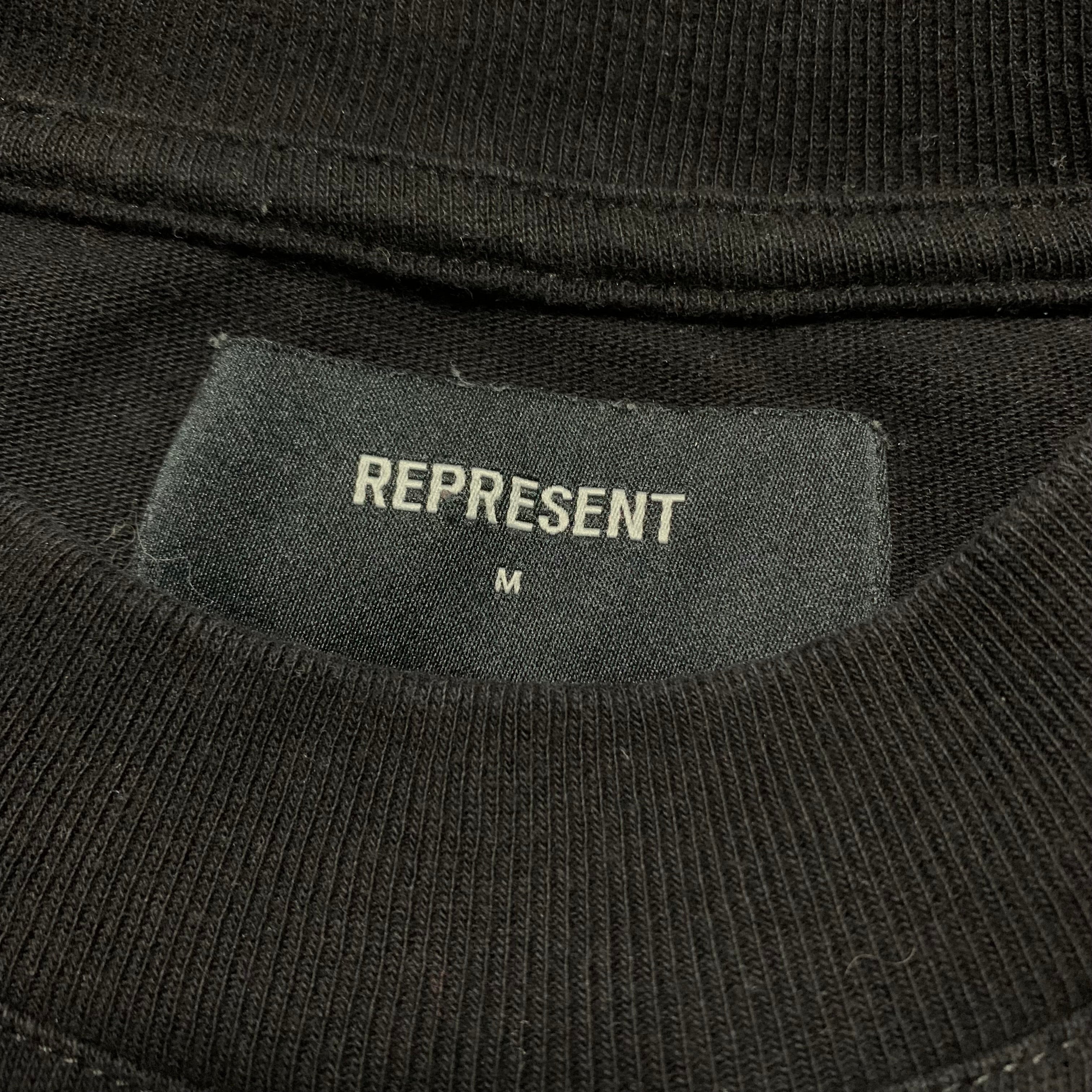 Represent Medium Owners Club Angel Jet Black Tee