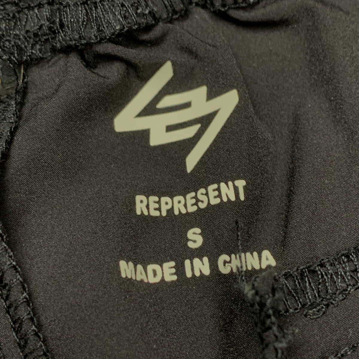 Represent Small Shorts 247 Pants Black Cargo Bottoms