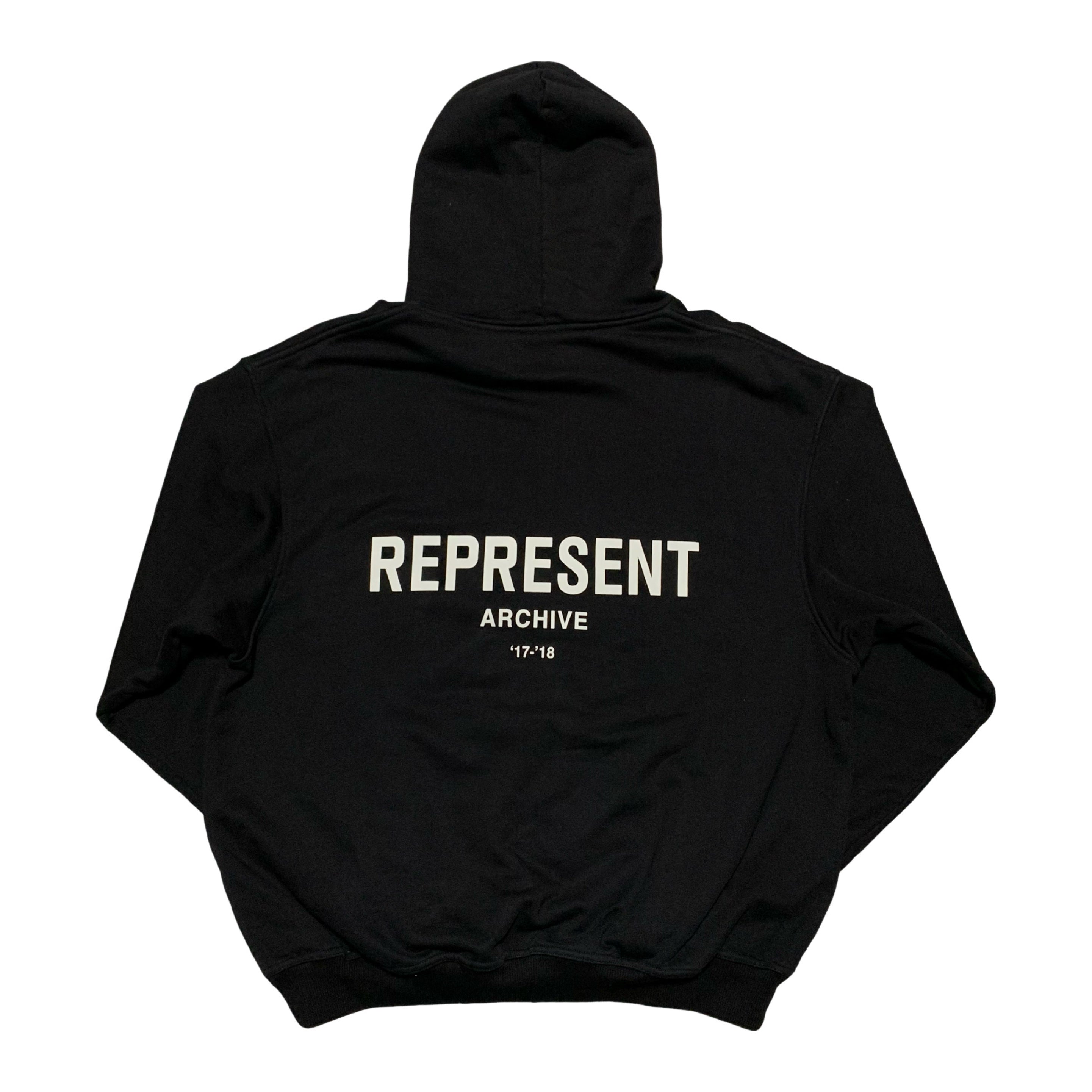 Represent Large Battle Archive Graphic Black Hoodie