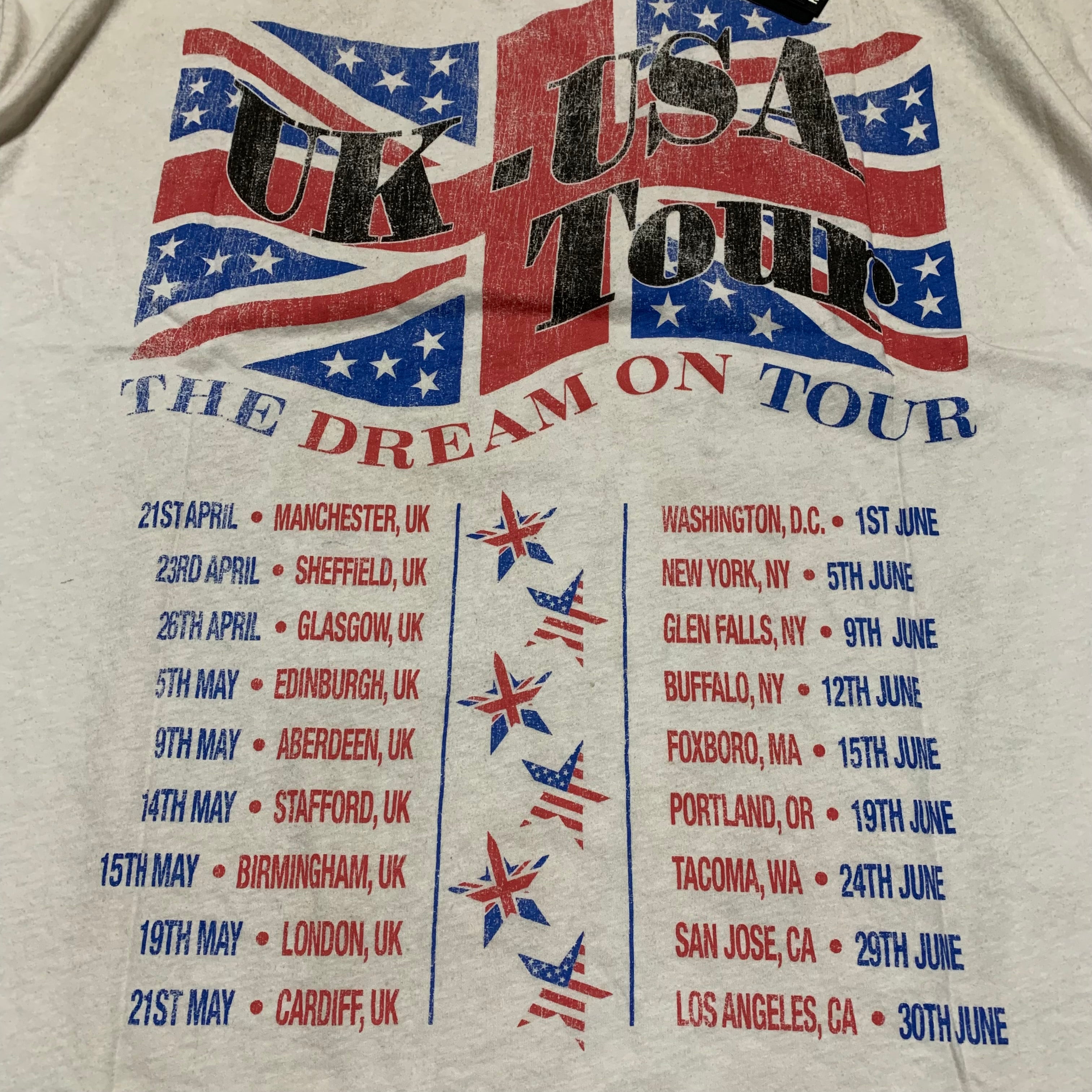 Represent XXL Dream On Tour Washed Ecru White Tee