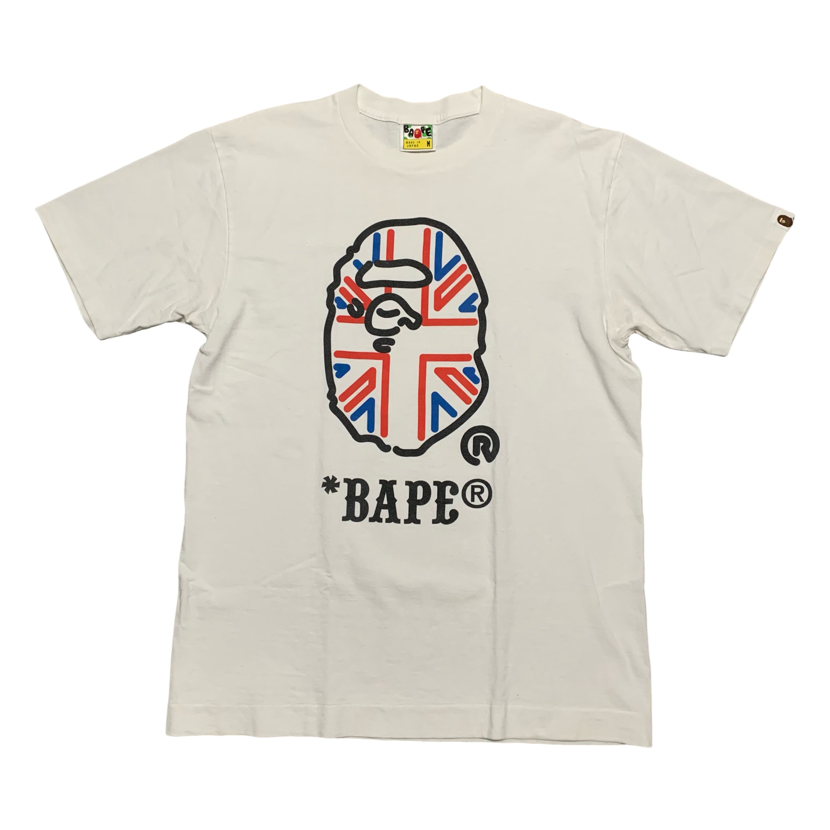 Bape Medium White Tee A Bathing Ape London Store Exclusive